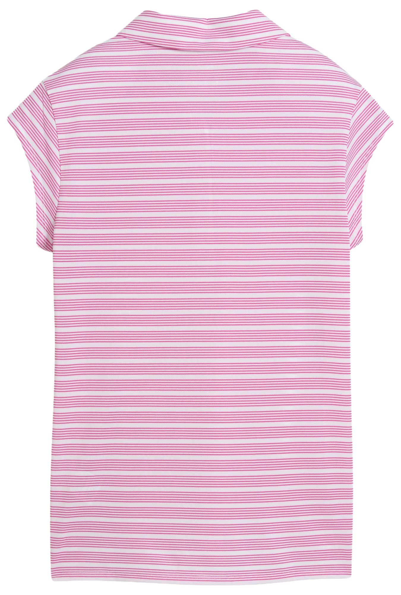 PUMA Women's Pique Striped Cap Sleeve Golf Polo product image