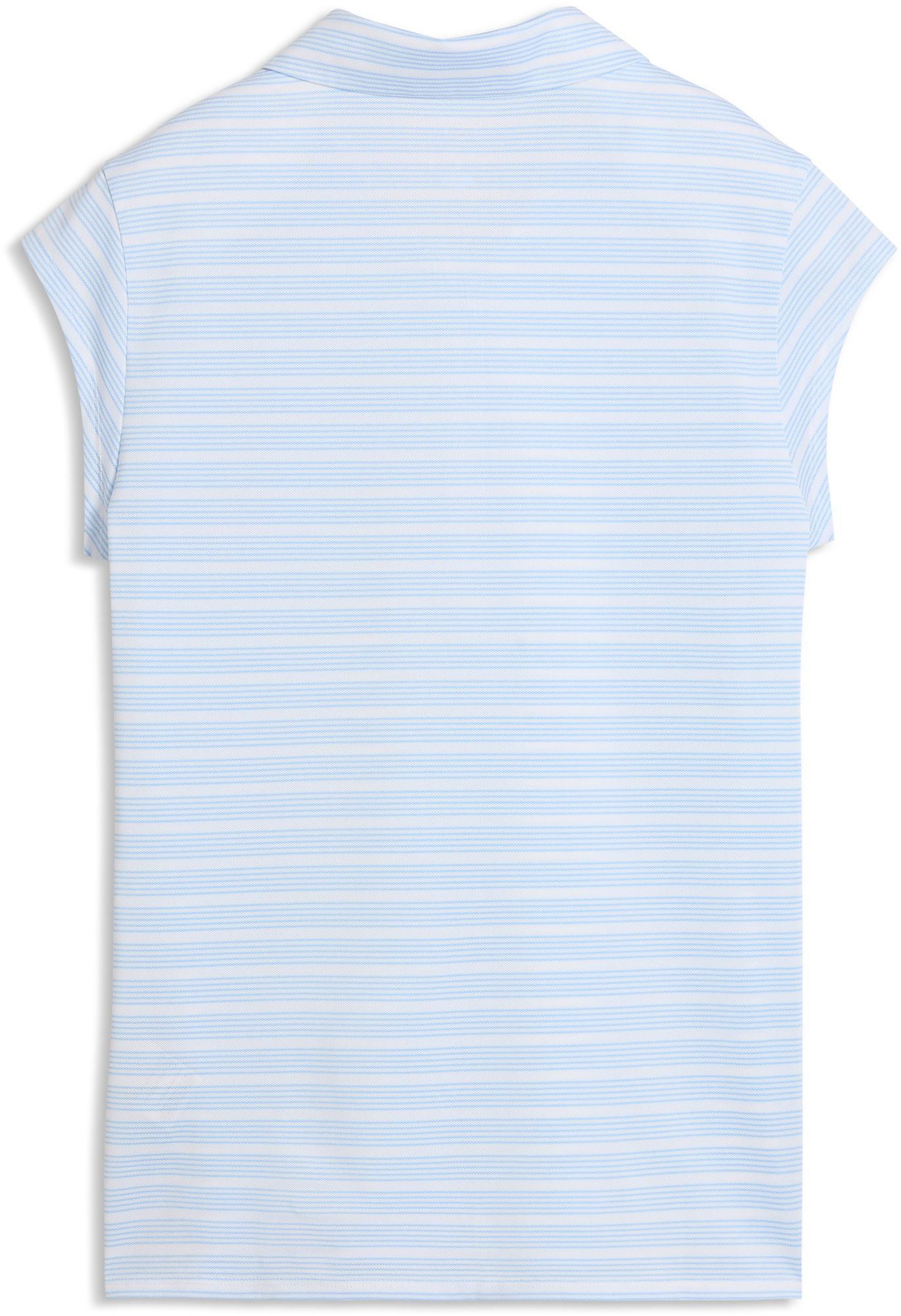 PUMA Women's Pique Striped Cap Sleeve Golf Polo product image