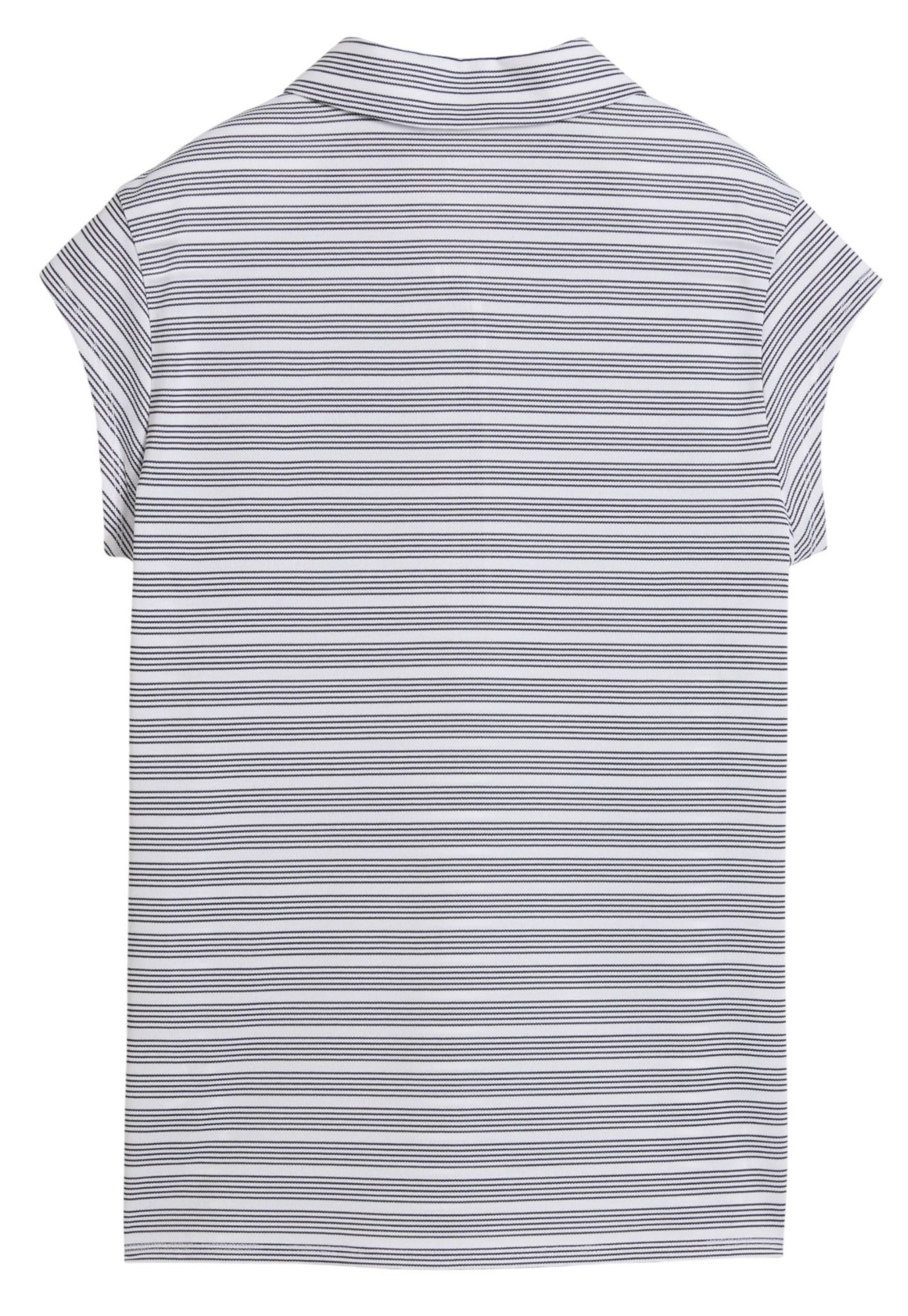 PUMA Women's Pique Striped Cap Sleeve Golf Polo product image