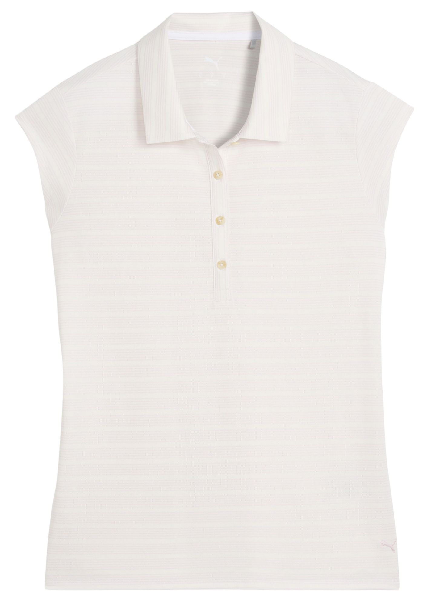 PUMA Women's Pique Striped Cap Sleeve Golf Polo product image
