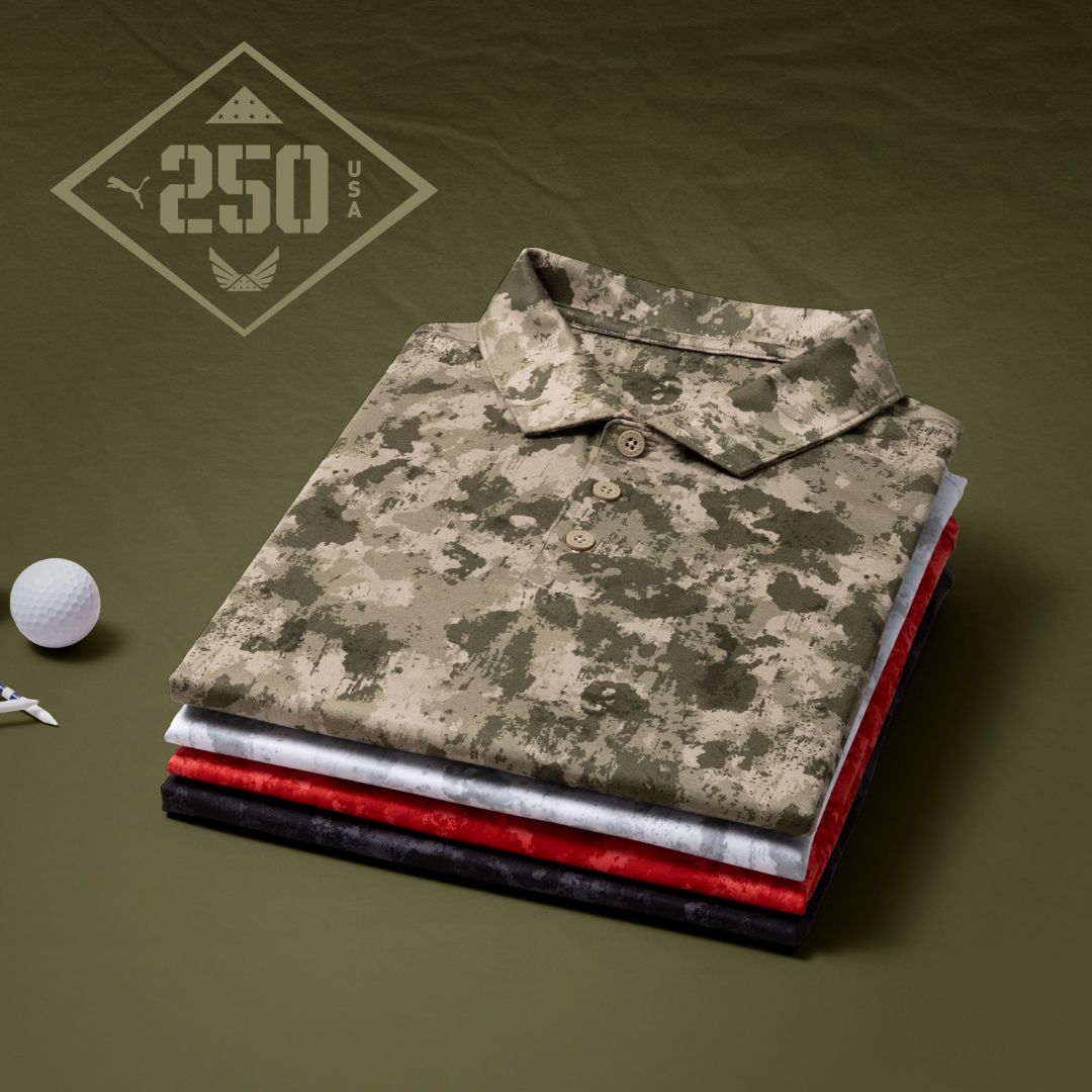 PUMA X Volition Men's Camo Golf Polo product image