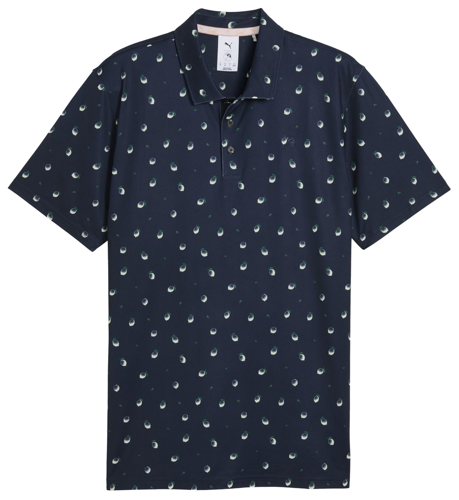 PUMA X Arnold Palmer Men's CLOUDSPUN Lemon Golf Polo product image