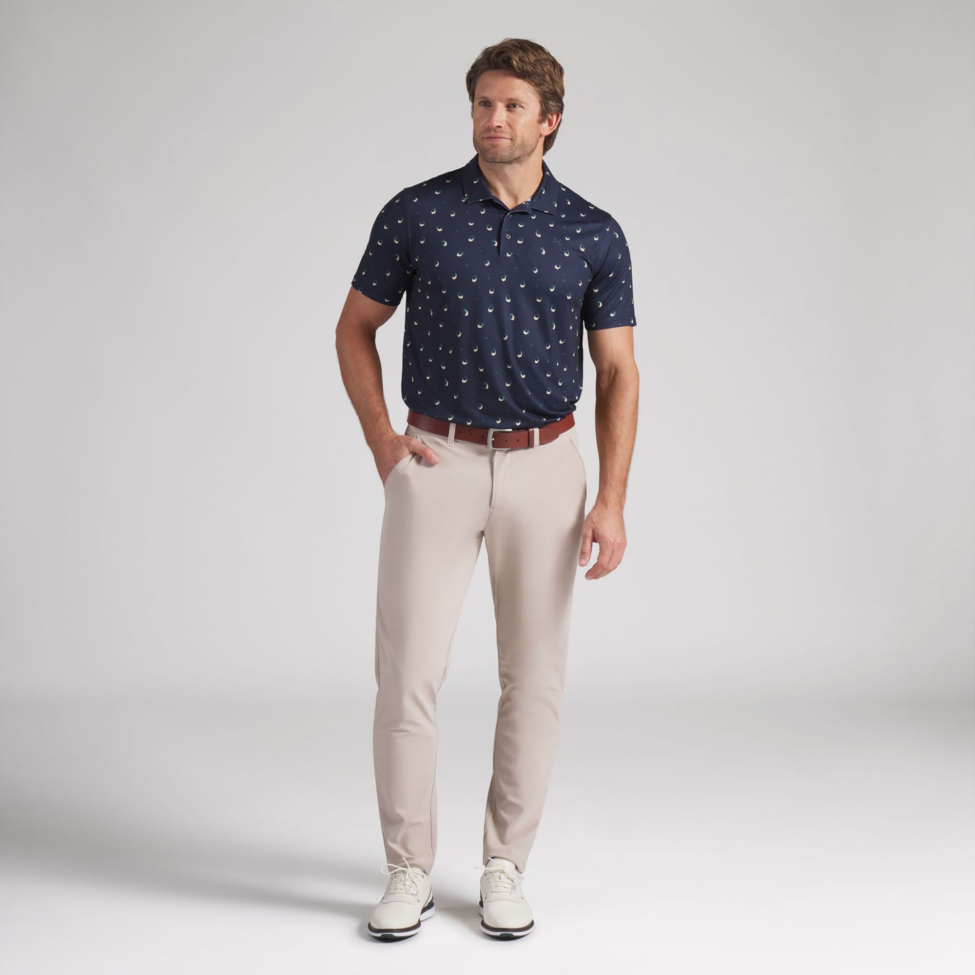 PUMA X Arnold Palmer Men's CLOUDSPUN Lemon Golf Polo product image
