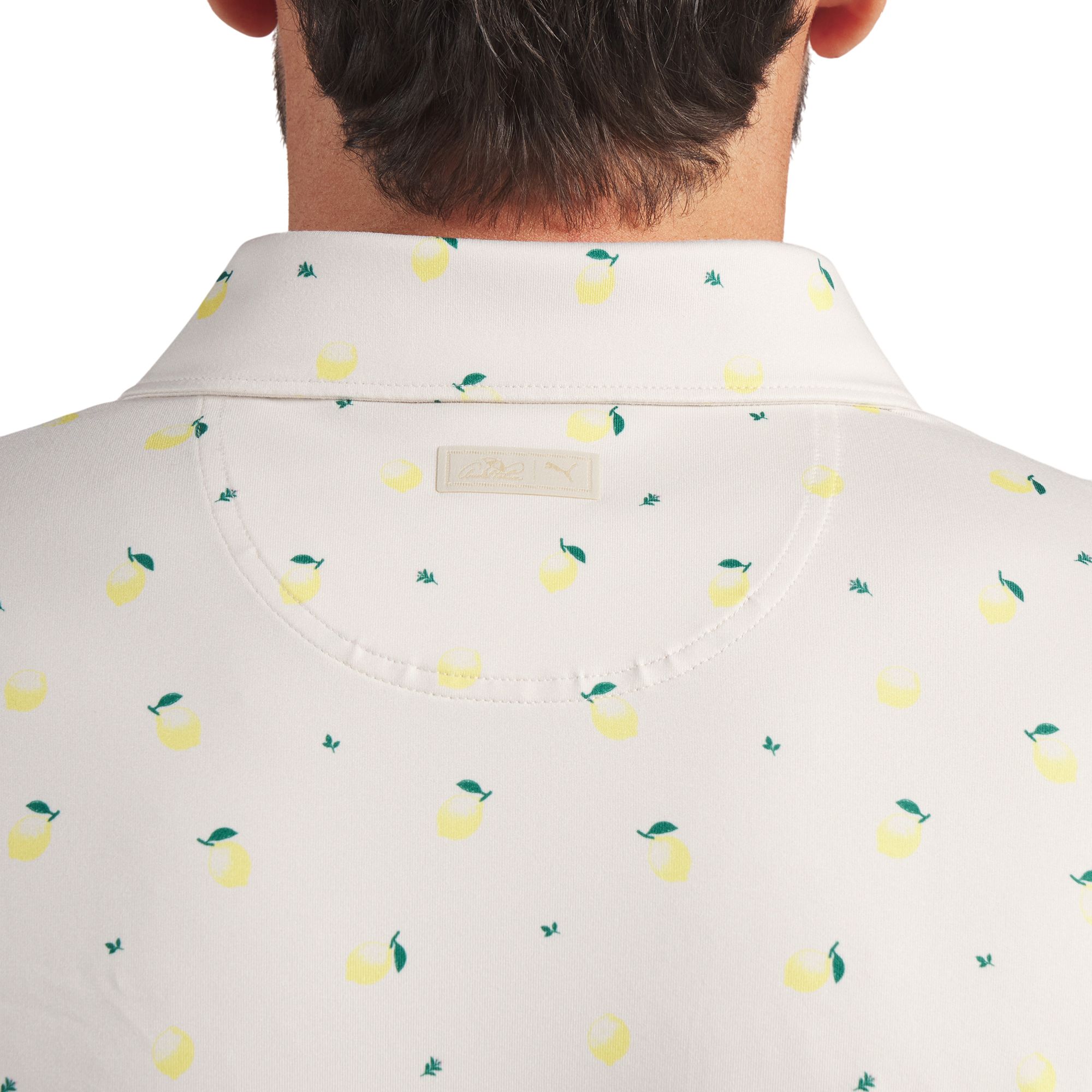 PUMA X Arnold Palmer Men's CLOUDSPUN Lemon Golf Polo product image