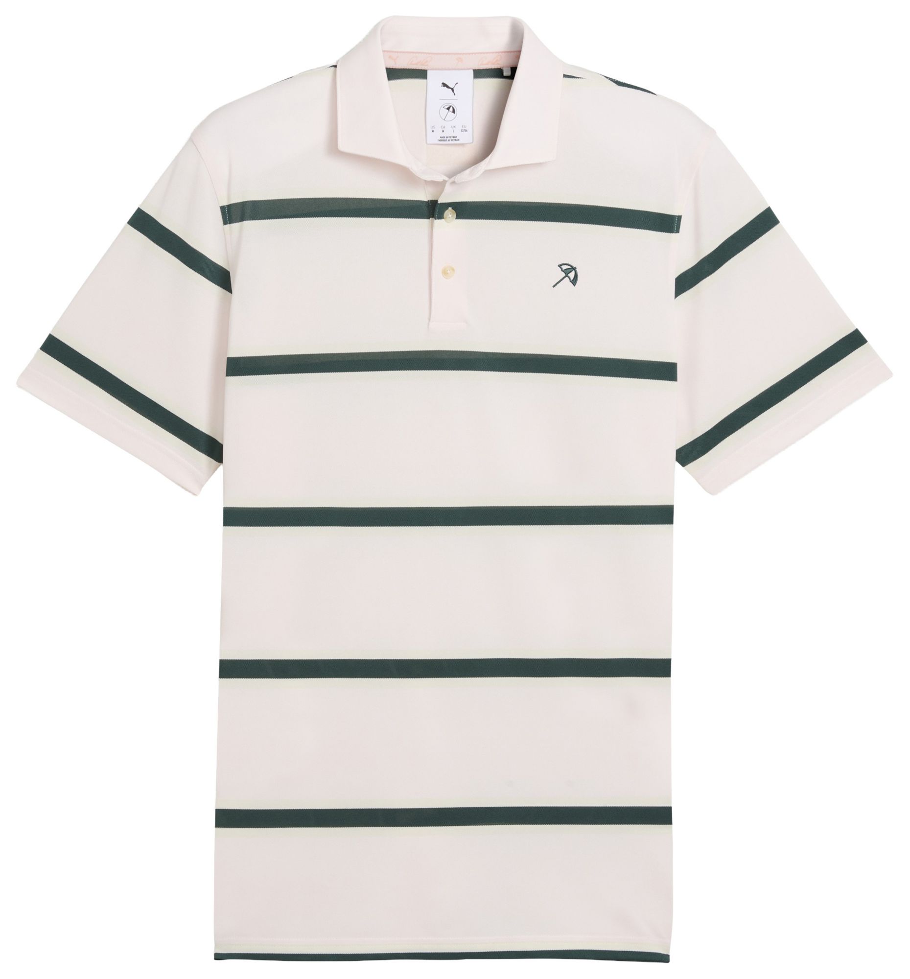 PUMA X Arnold Palmer Men's Pique Stripe Golf Polo product image