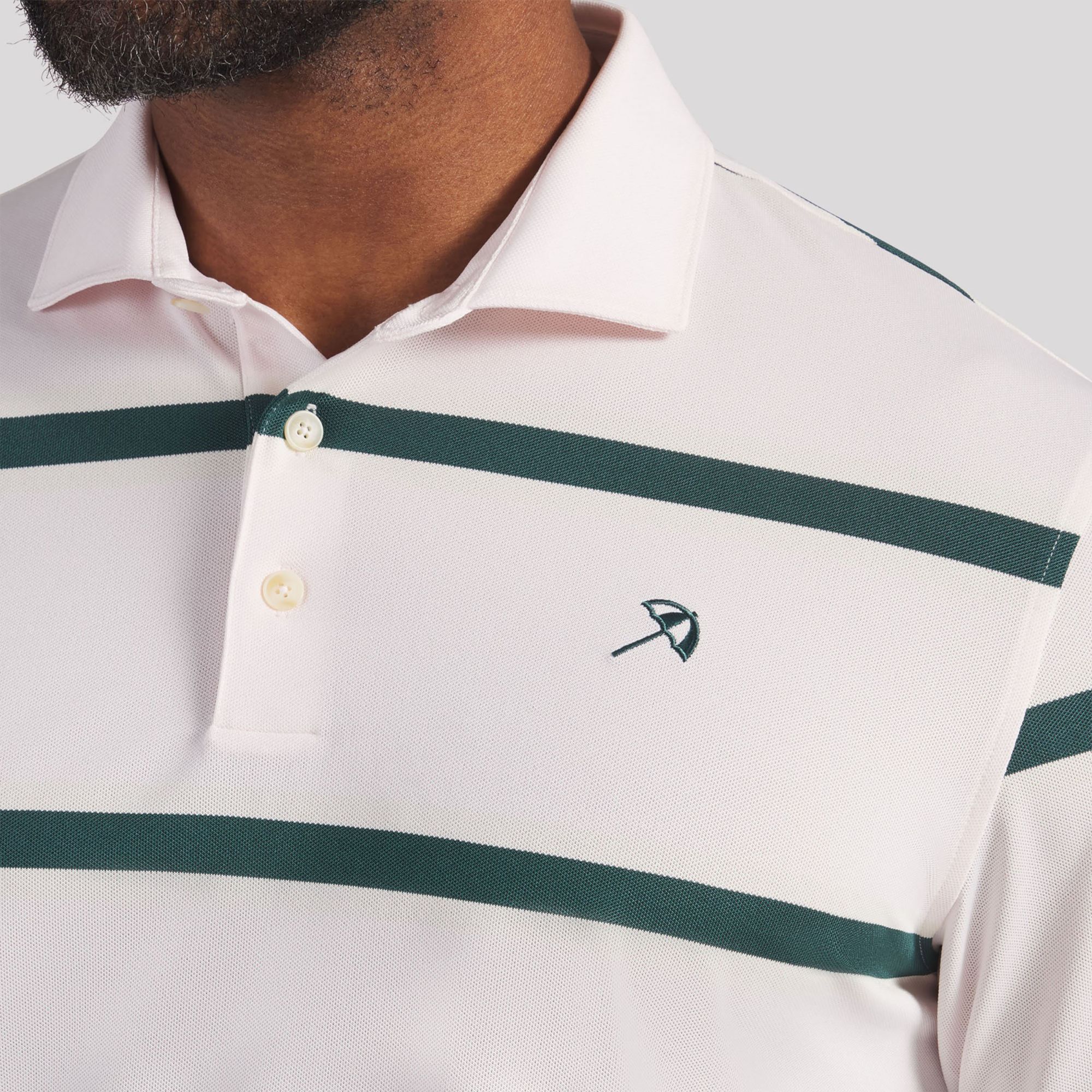 PUMA X Arnold Palmer Men's Pique Stripe Golf Polo product image