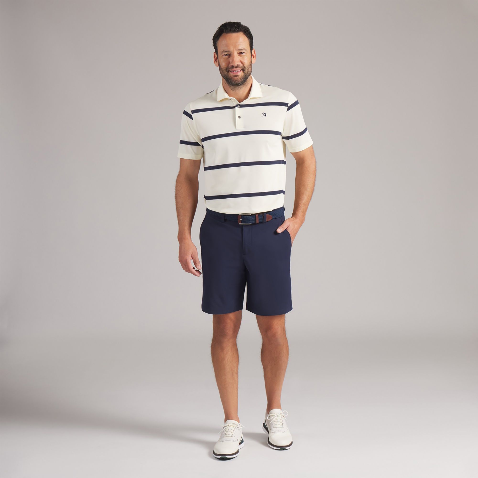 PUMA X Arnold Palmer Men's Pique Stripe Golf Polo product image