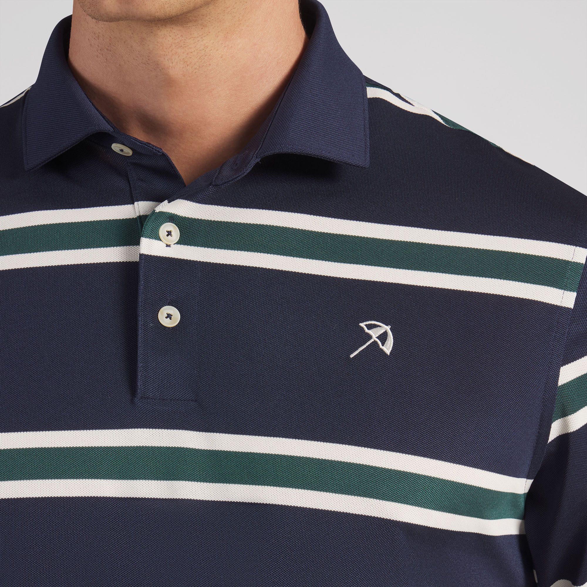 PUMA X Arnold Palmer Men's Pique Stripe Golf Polo product image