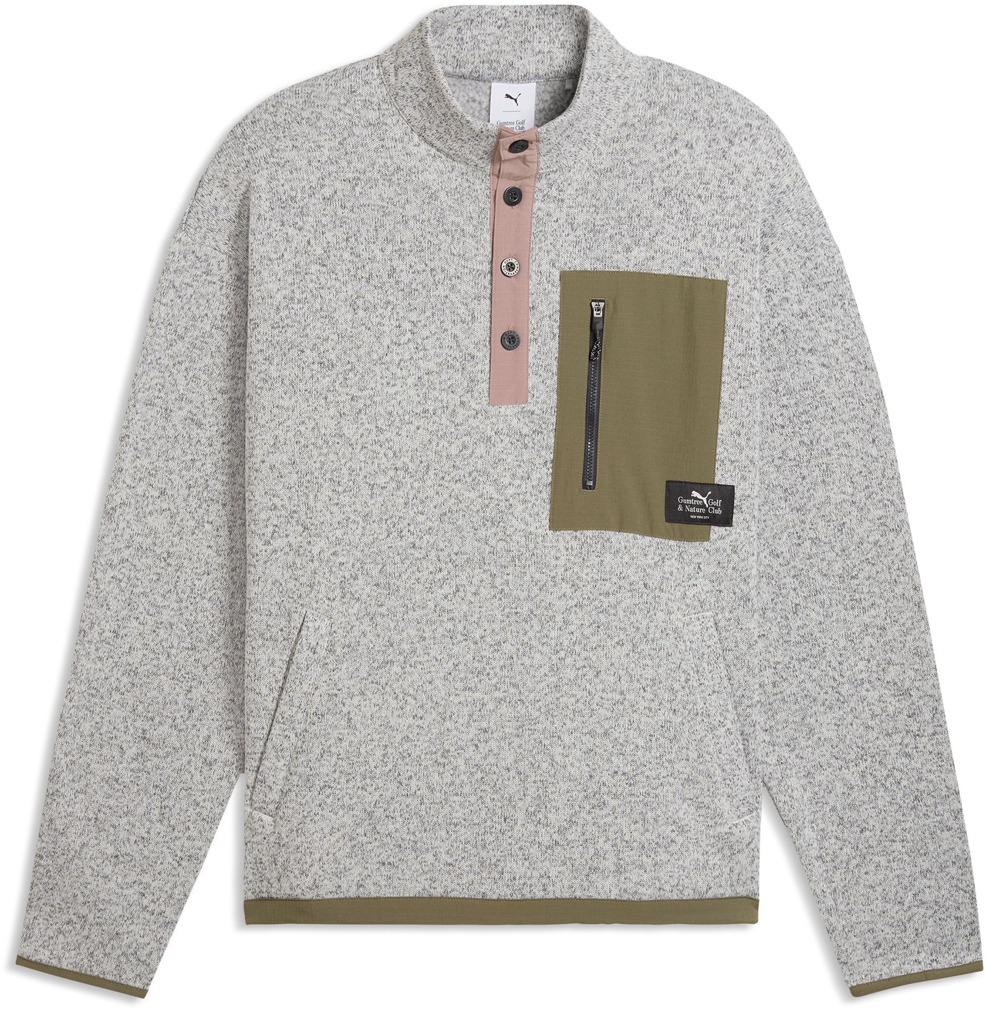 PUMA X Gumtree Golf And Nature Club Men's Golf 1/4 Button Pullover product image