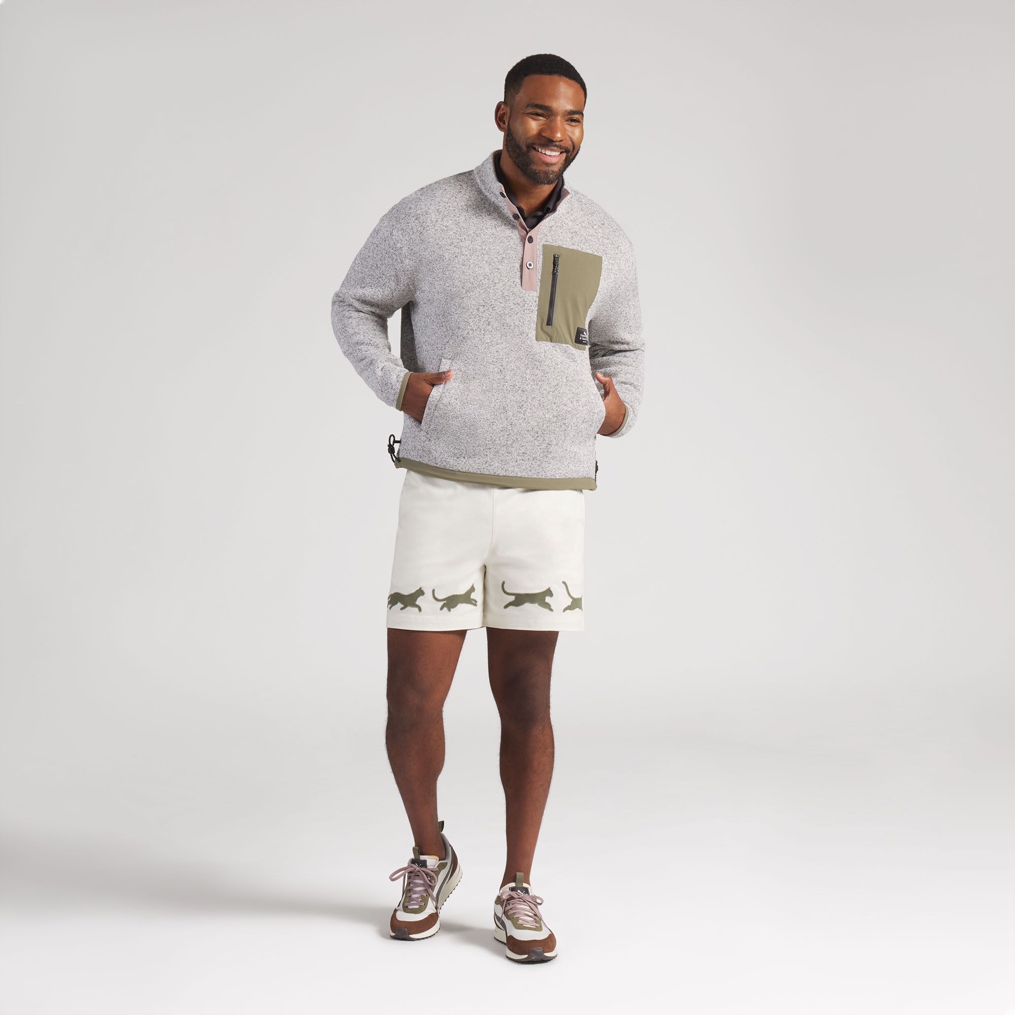 PUMA X Gumtree Golf And Nature Club Men's Golf 1/4 Button Pullover product image