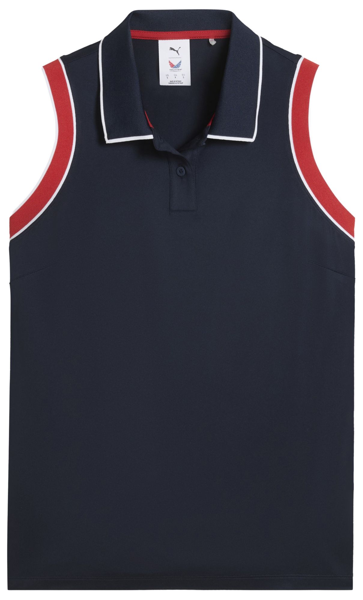 PUMA X Volition Women's Solid Sleeveless Golf Polo product image