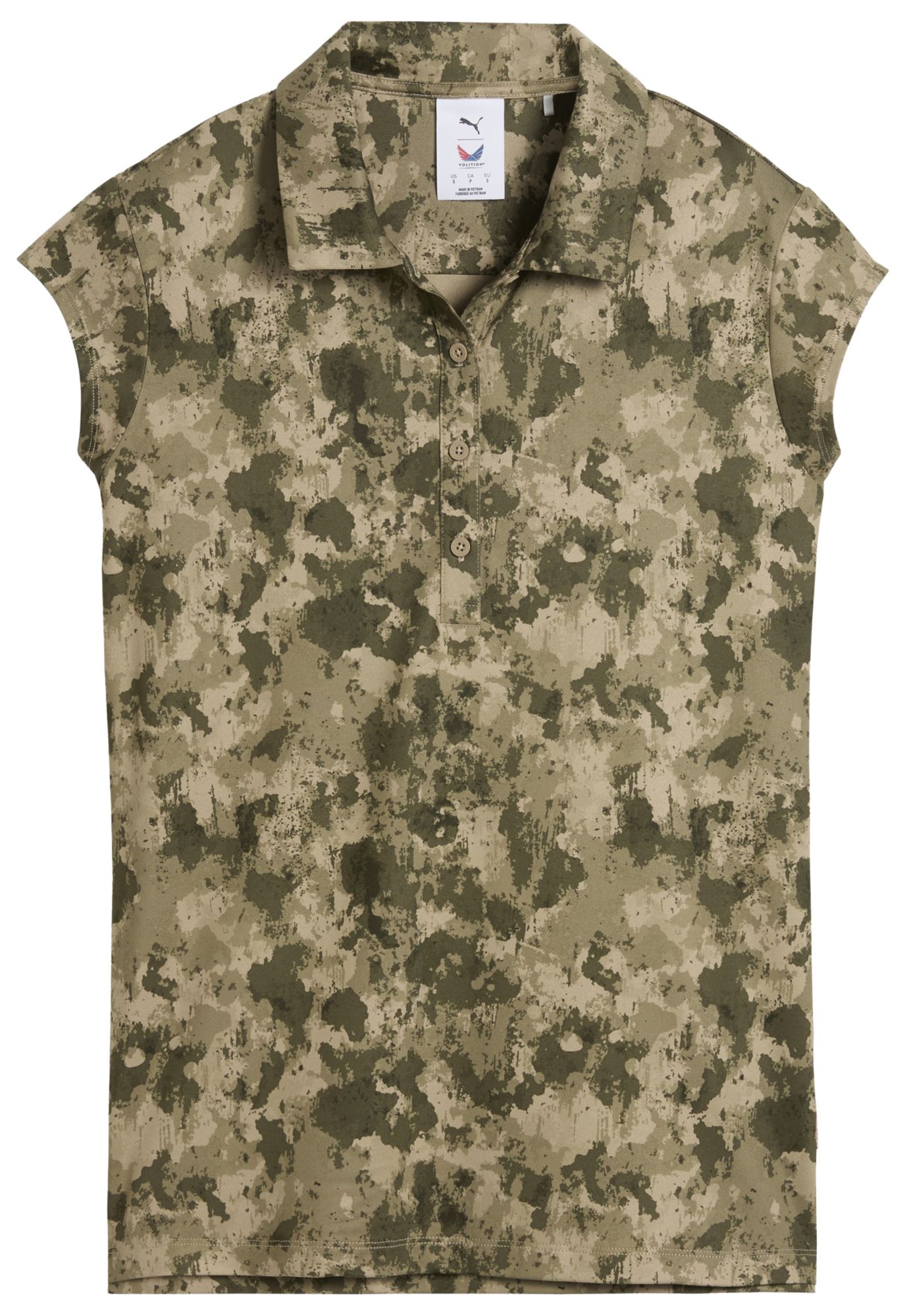 PUMA X Volition Women's CLOUDSPUN Camo Golf Polo product image