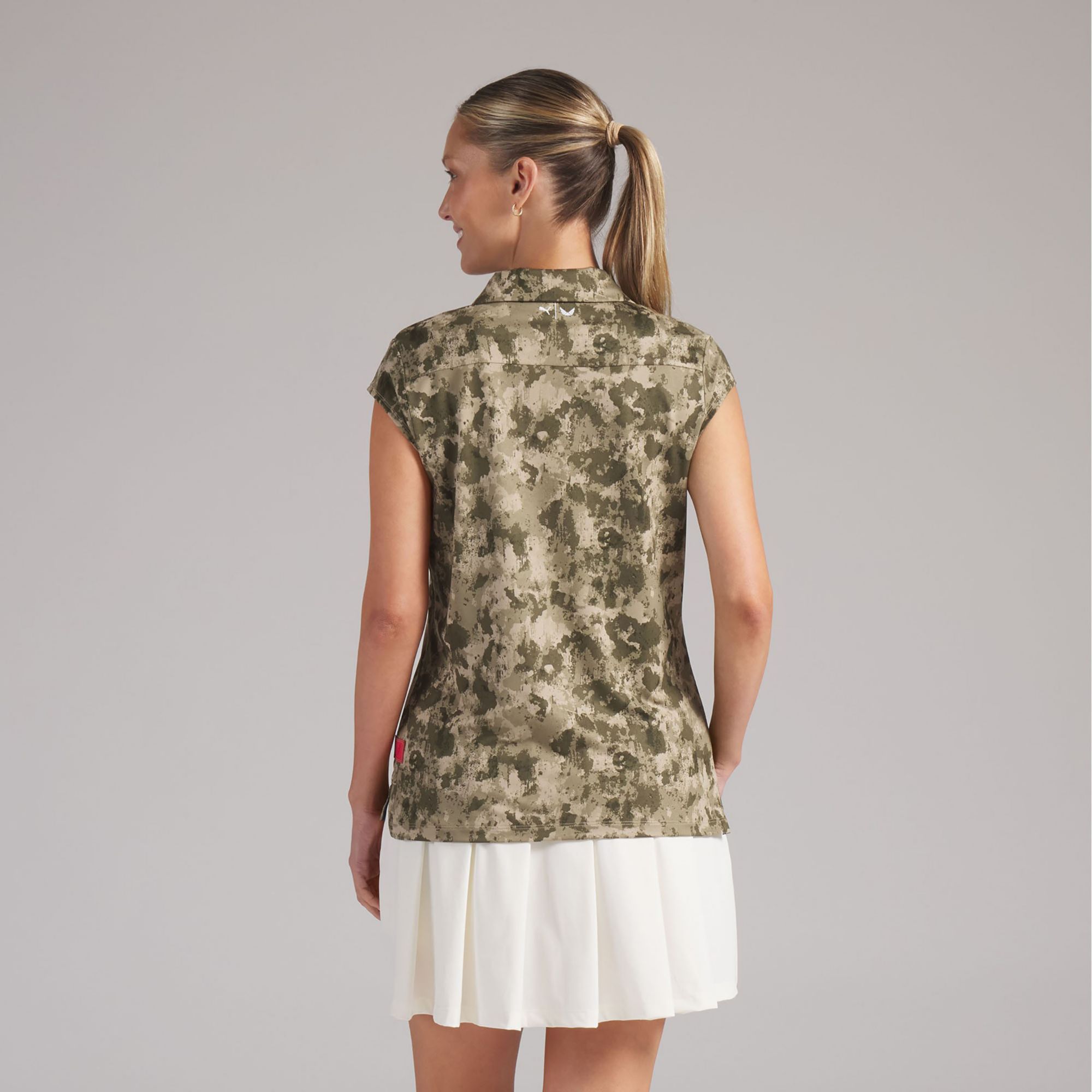 PUMA X Volition Women's CLOUDSPUN Camo Golf Polo product image