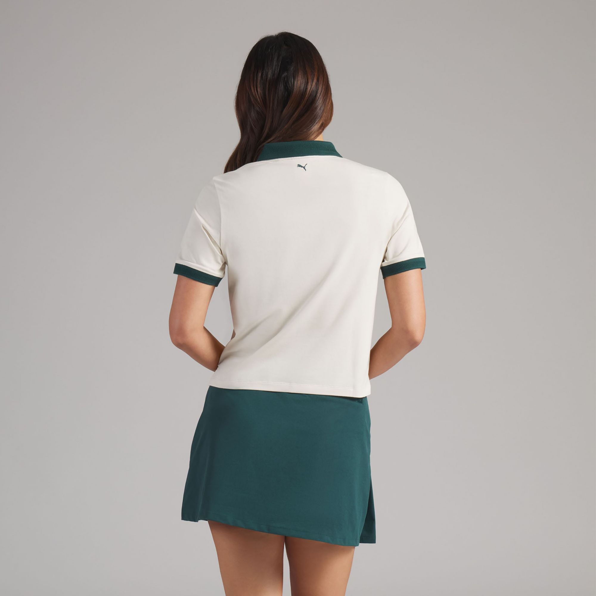 PUMA X AP Women's Modalon Short Sleeve Golf Polo product image