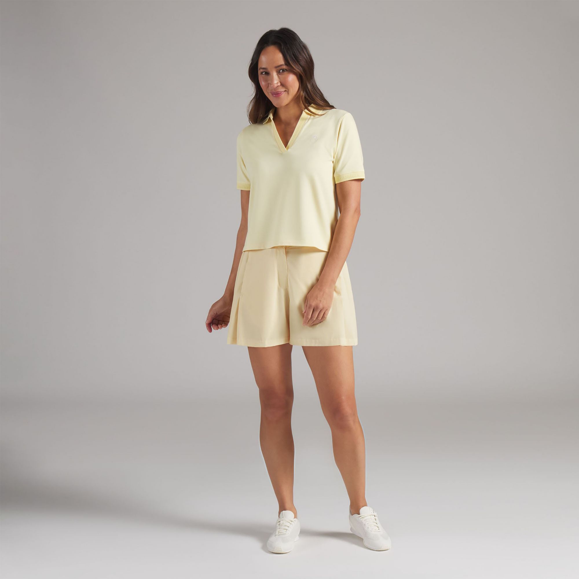 PUMA X AP Women's Modalon Short Sleeve Golf Polo product image