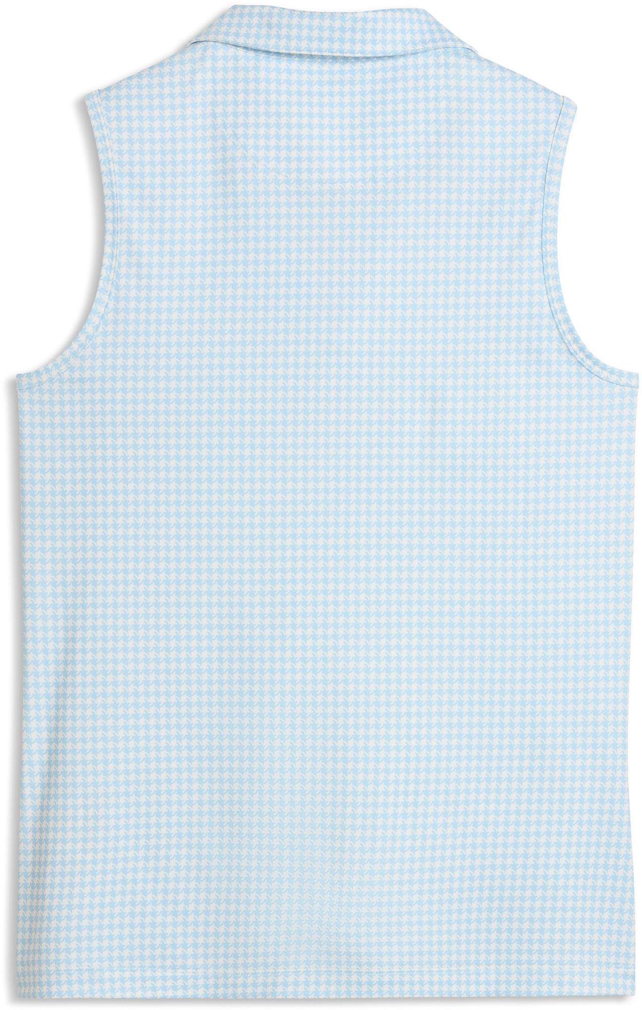 PUMA Women's CLOUDSPUN Mono Check Sleeveless Golf Polo product image