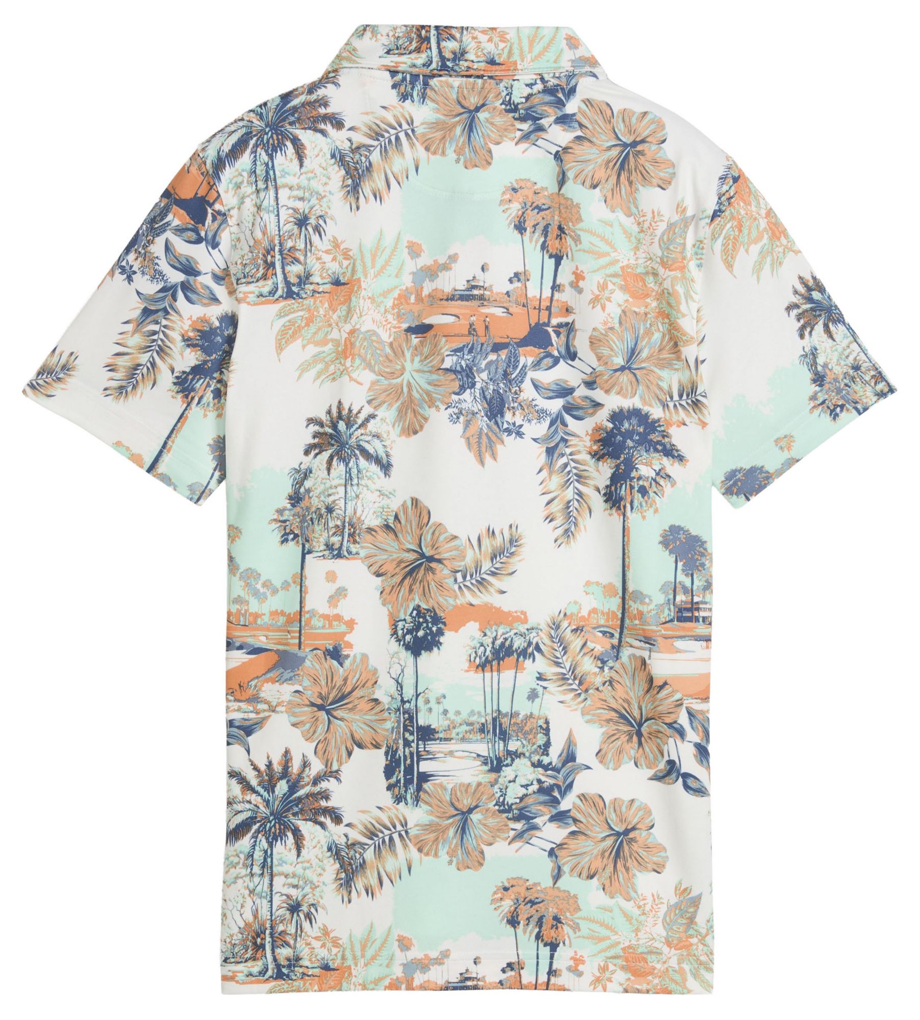 PUMA Boys' CLOUDSPUN Palm Golf Polo product image