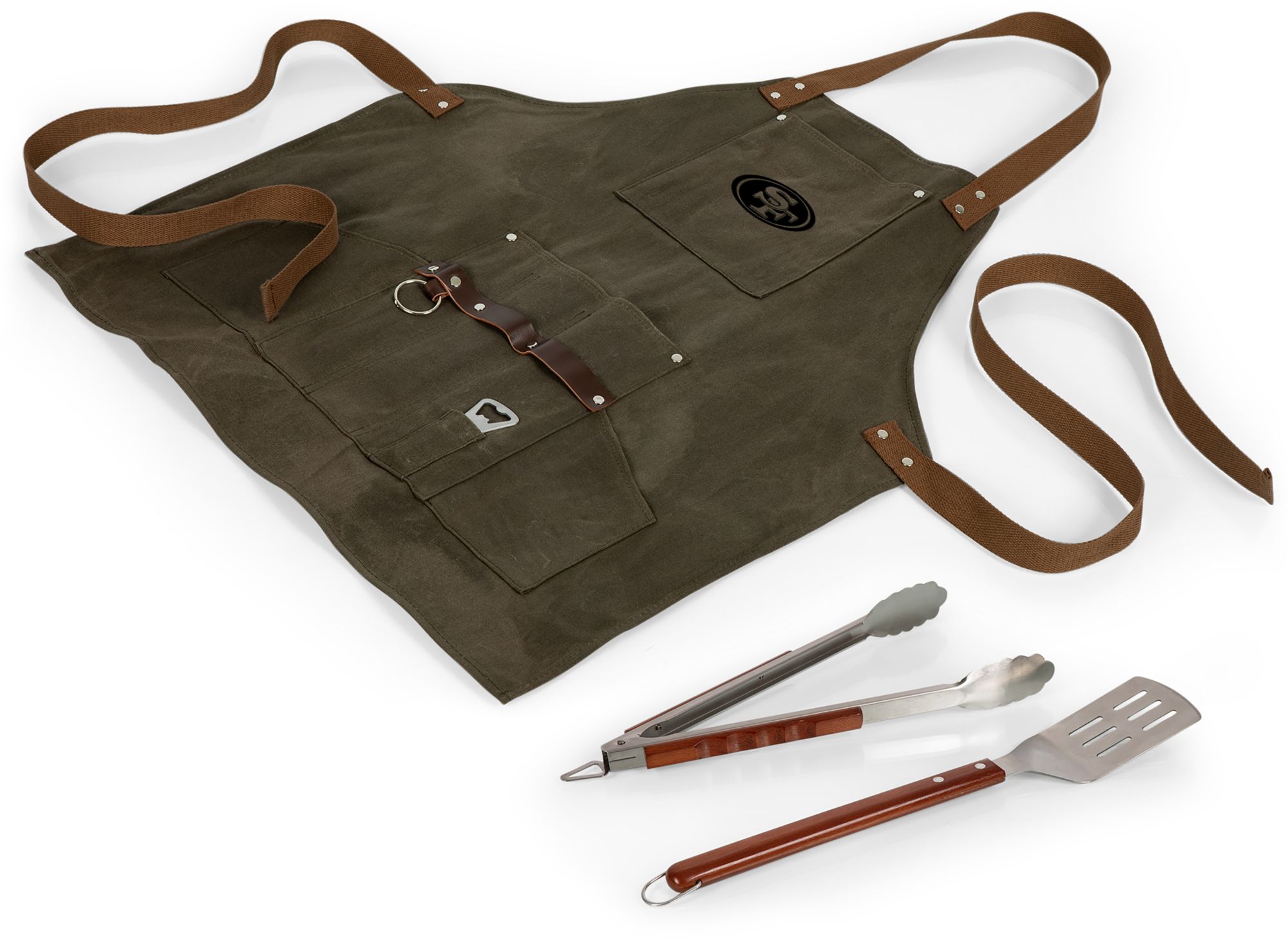 Picnic Time San Francisco 49ers BBQ Apron with Tools