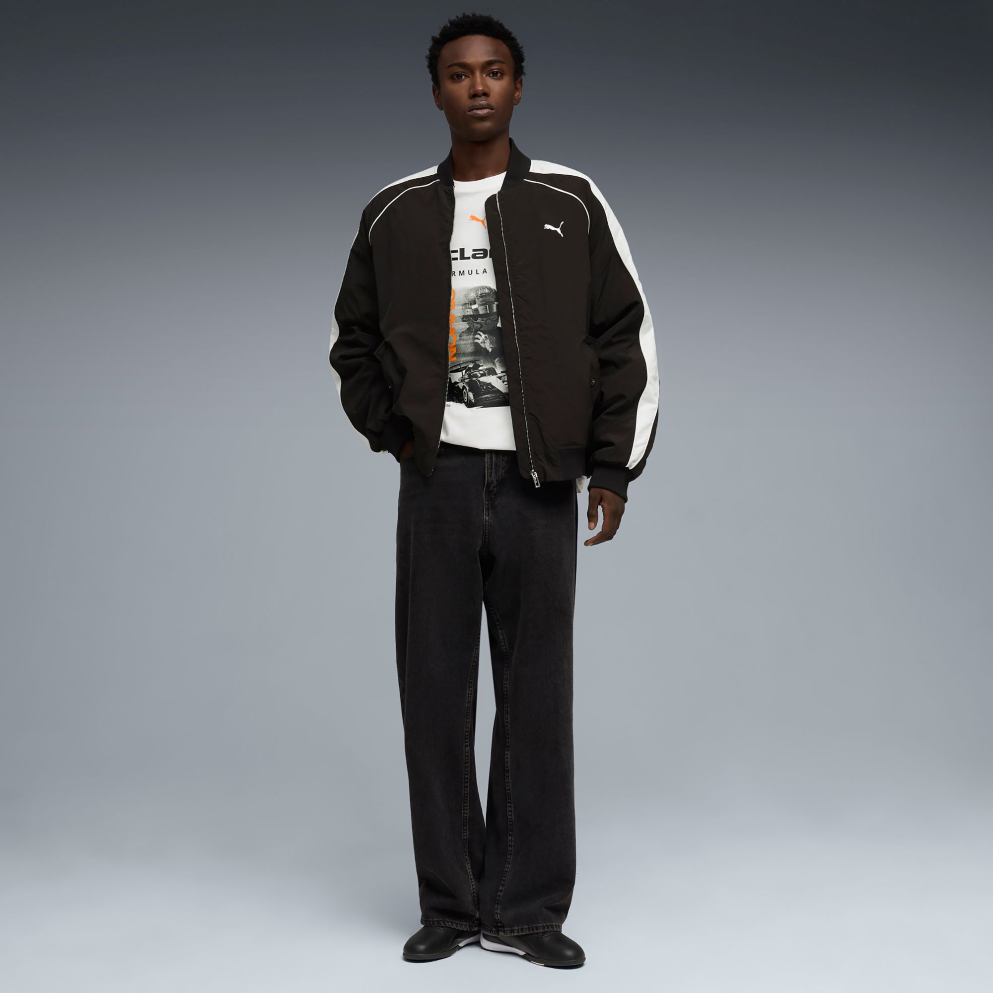 PUMA Men's F1 McLaren Lando Norris White Driver T-Shirt product image