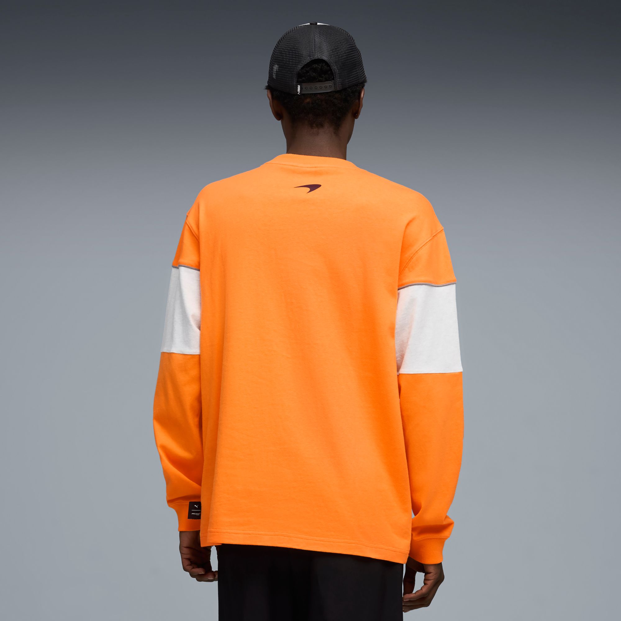 PUMA Men's F1 McLaren Orange Logo Long Sleeve Shirt product image