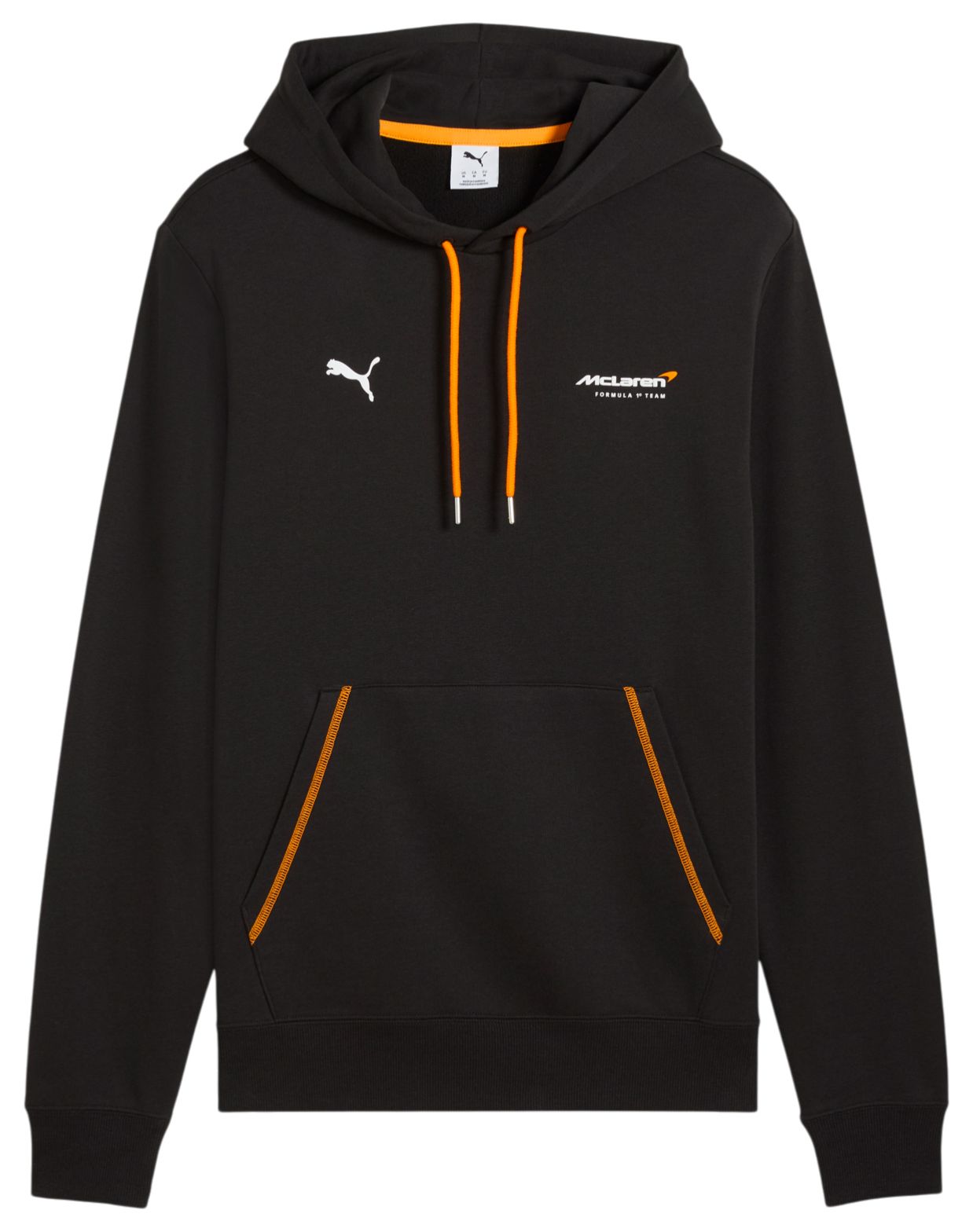 PUMA Men's F1 McLaren Black Graphic Pullover Hoodie product image