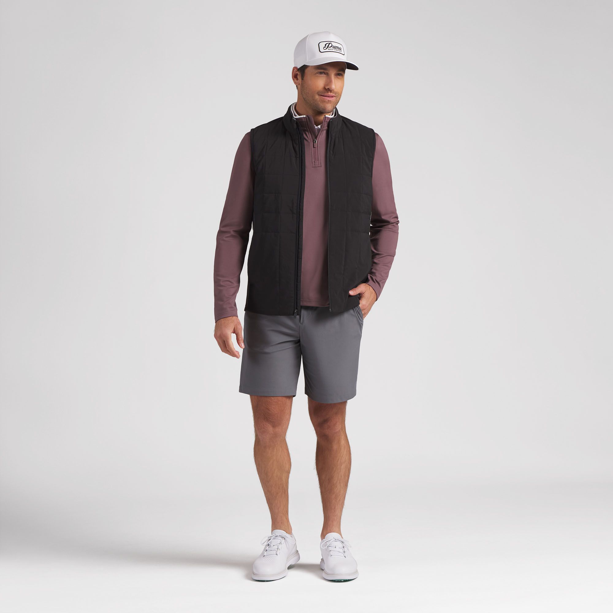 PUMA Men's CLOUDSPUN Fleece Hybrid Golf Vest product image