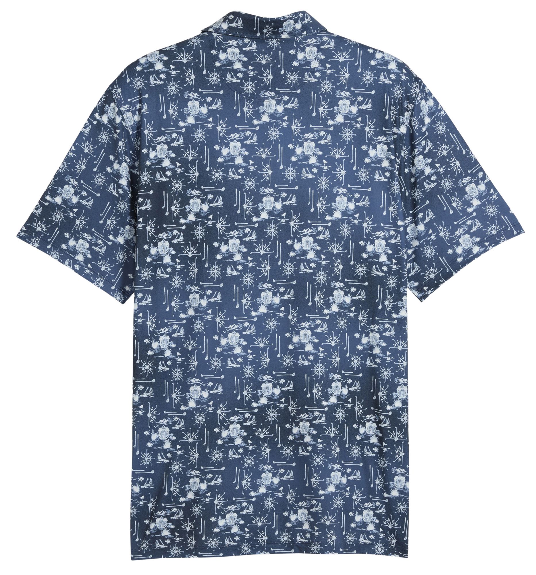 PUMA Men's CLOUDSPUN Coastal Claret Golf Polo product image