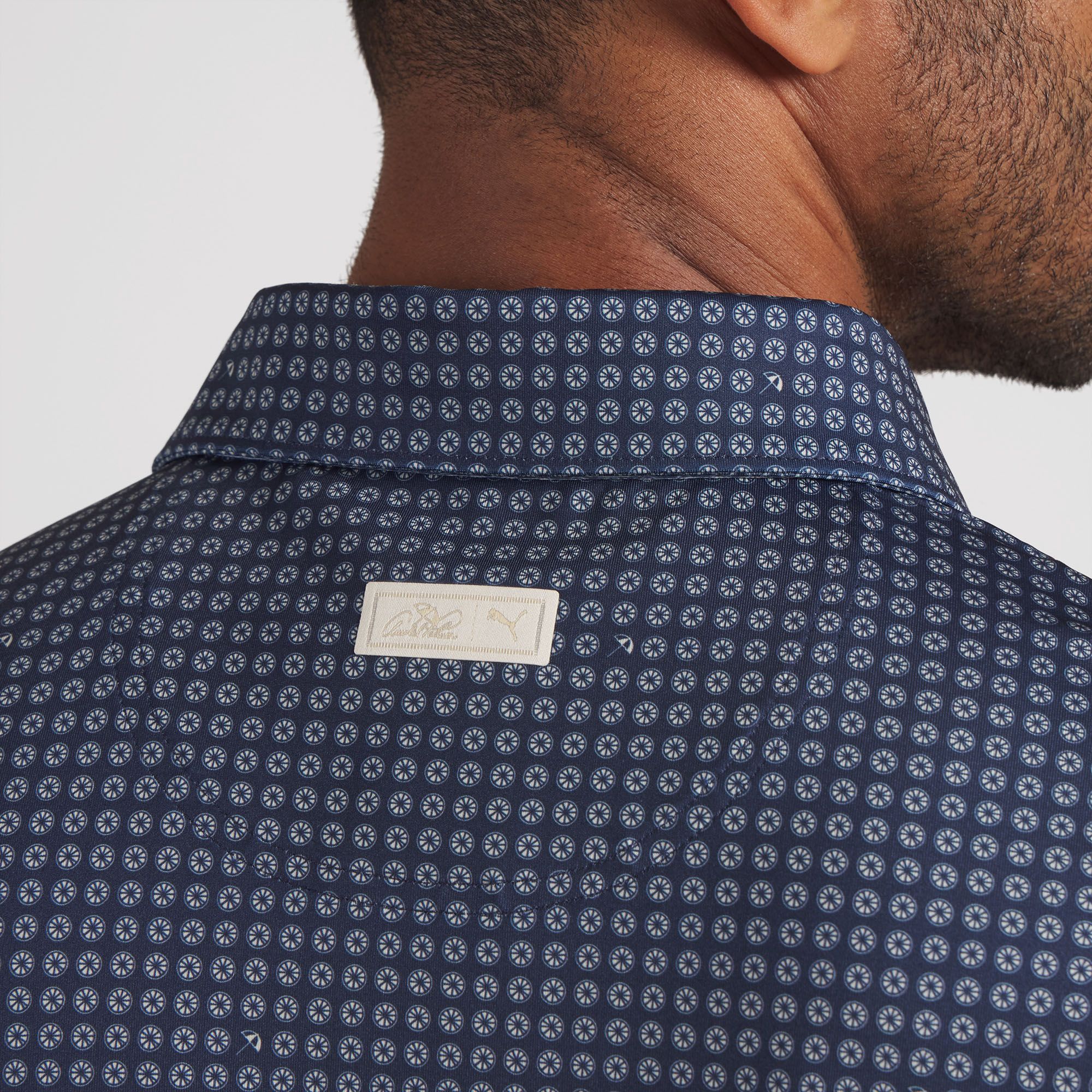 PUMA X AP Men's MATTR Geo Golf Polo product image