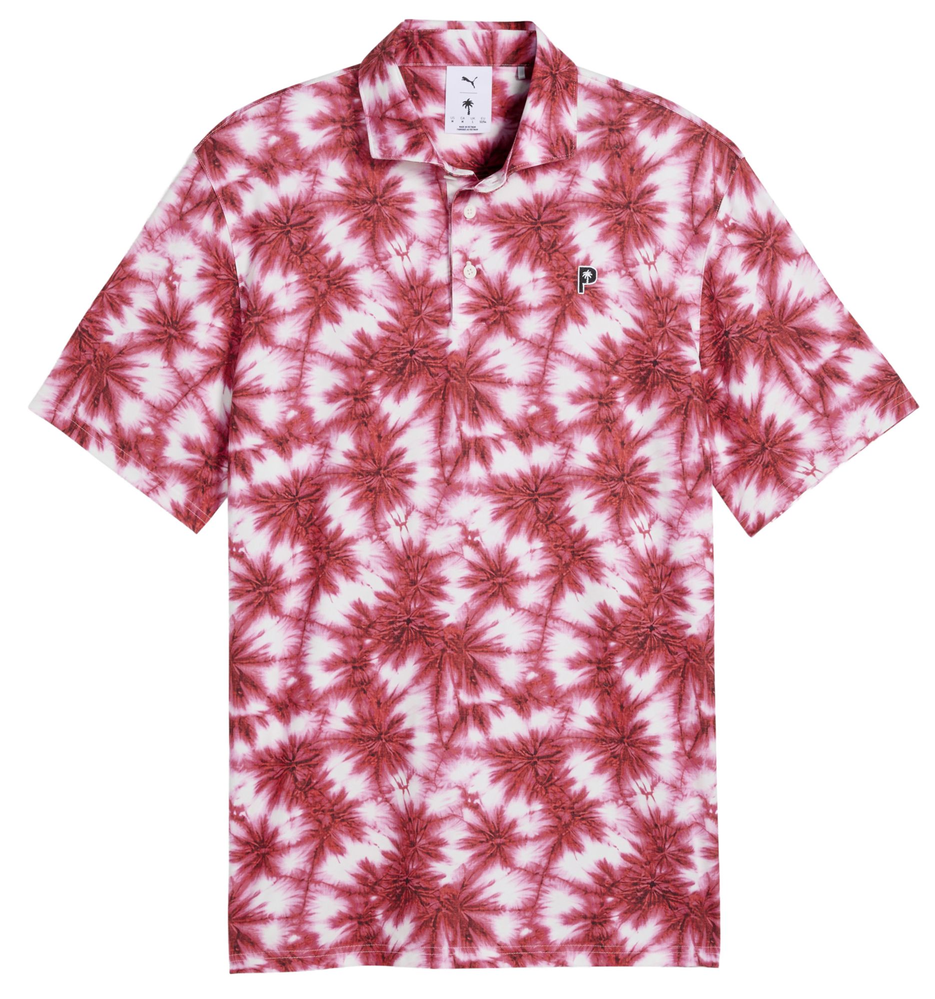 PUMA X PTC Men's CLOUDSPUN Palm Golf Polo product image