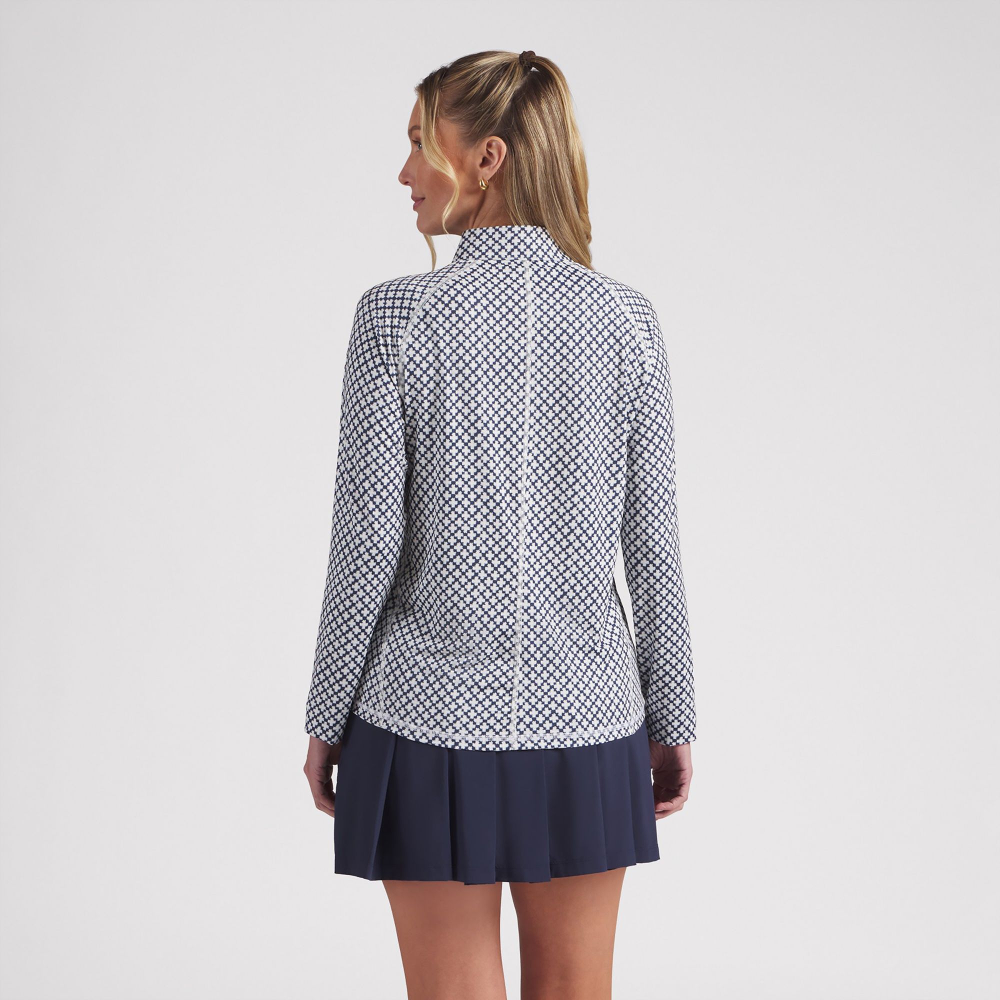 PUMA Women's UV Club Print Golf ¼ Zip product image