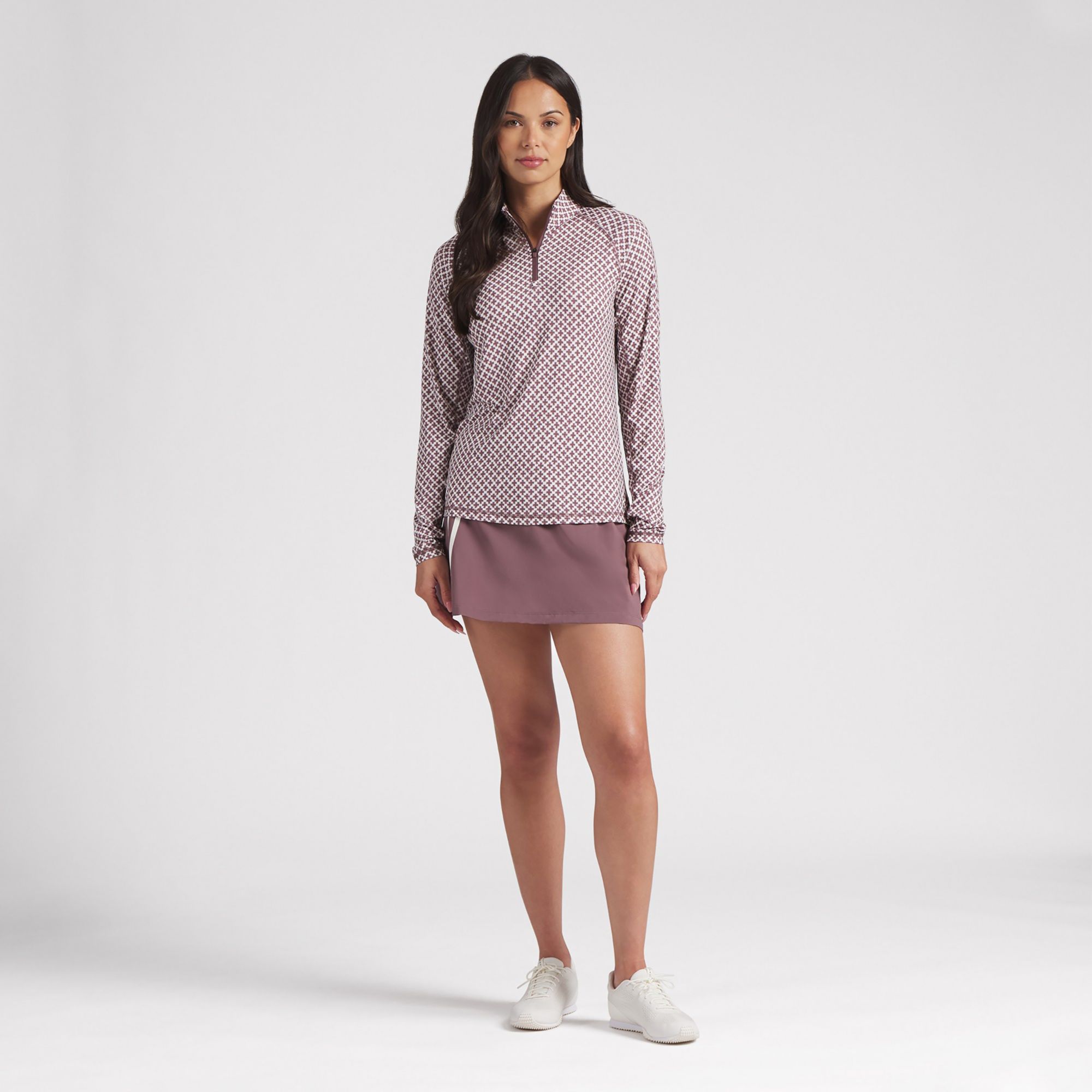 PUMA Women's UV Club Print Golf ¼ Zip product image