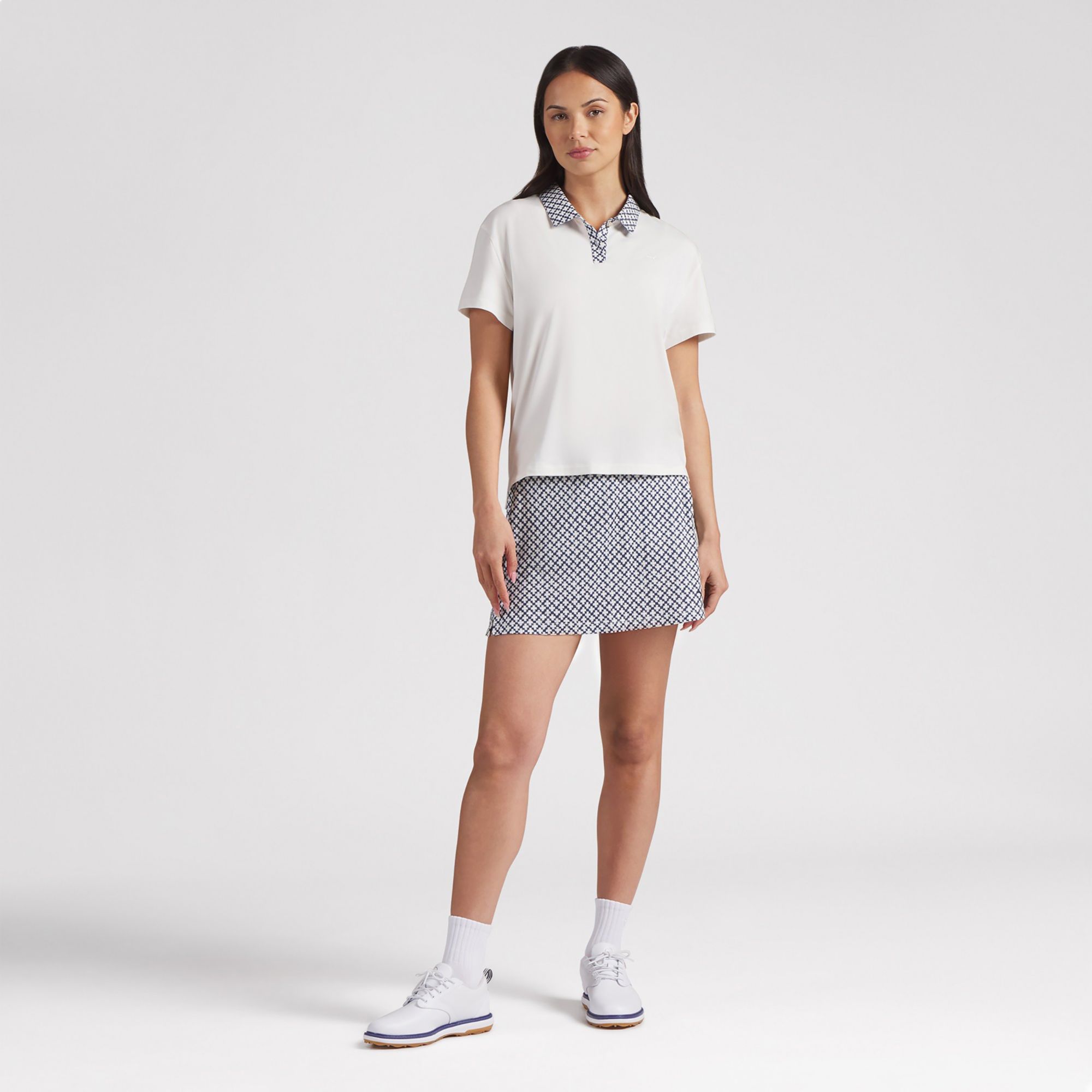 PUMA Women's CLOUDSPUN Ezra Solid Short Sleeve Golf Polo product image