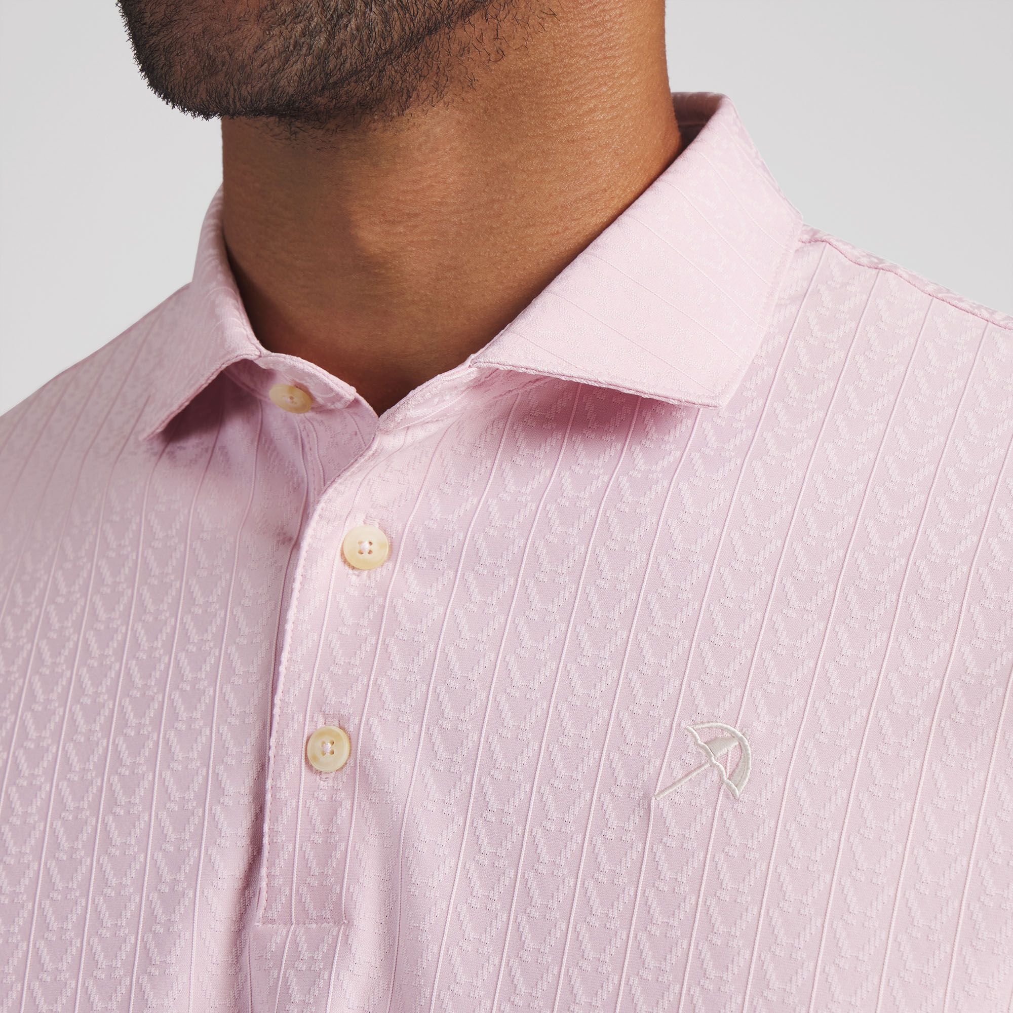 PUMA X AP Men's MATTR Textured Golf Polo product image