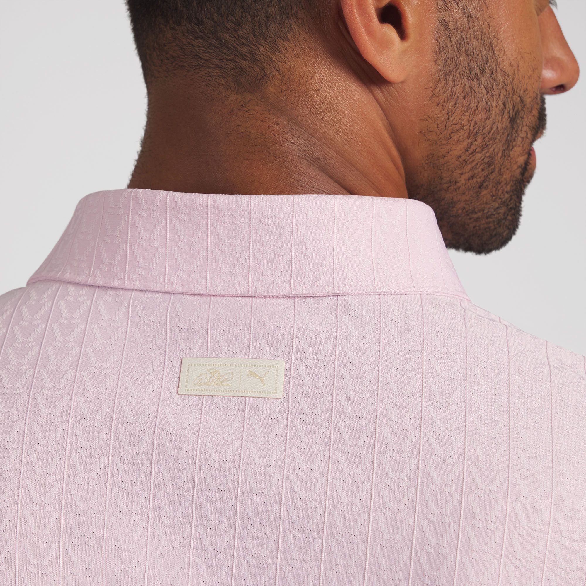 PUMA X AP Men's MATTR Textured Golf Polo product image