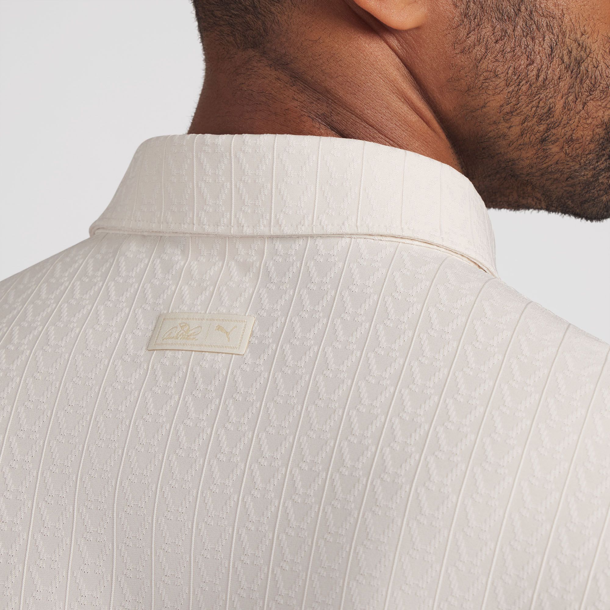 PUMA X AP Men's MATTR Textured Golf Polo product image