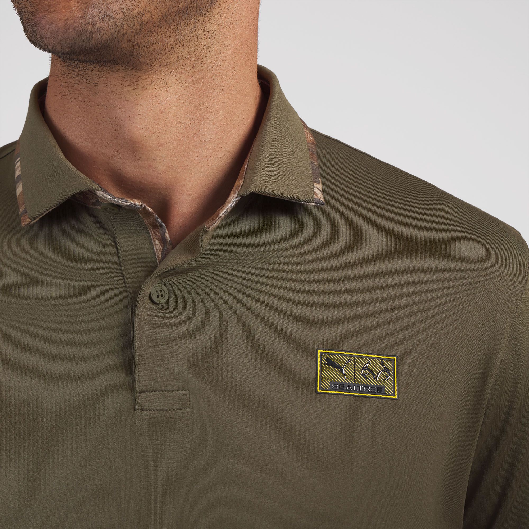 PUMA X Realtree Men's CLOUDSPUN  Solid Golf Polo product image