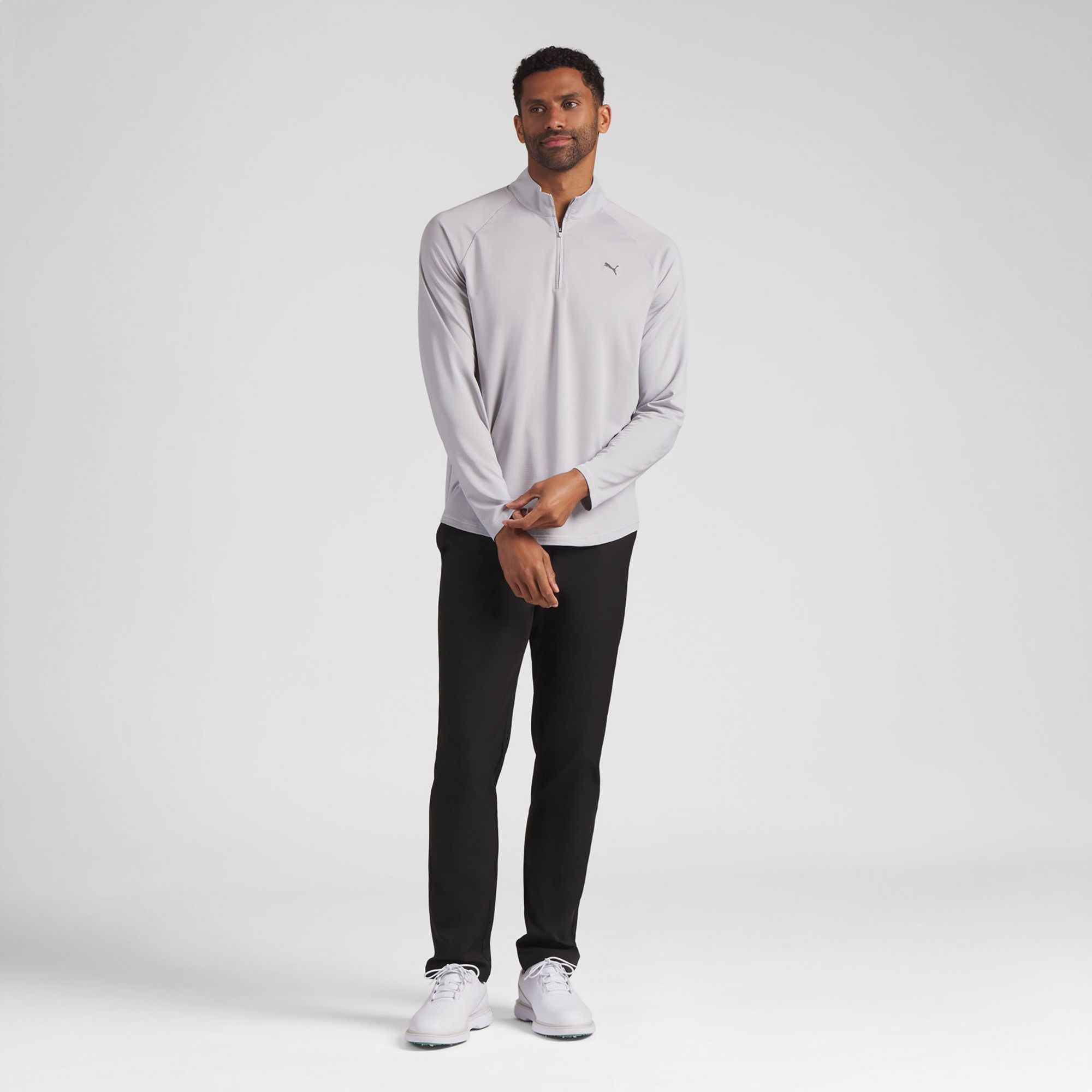PUMA Men's Lightweight Grid LC Golf ¼ Zip product image