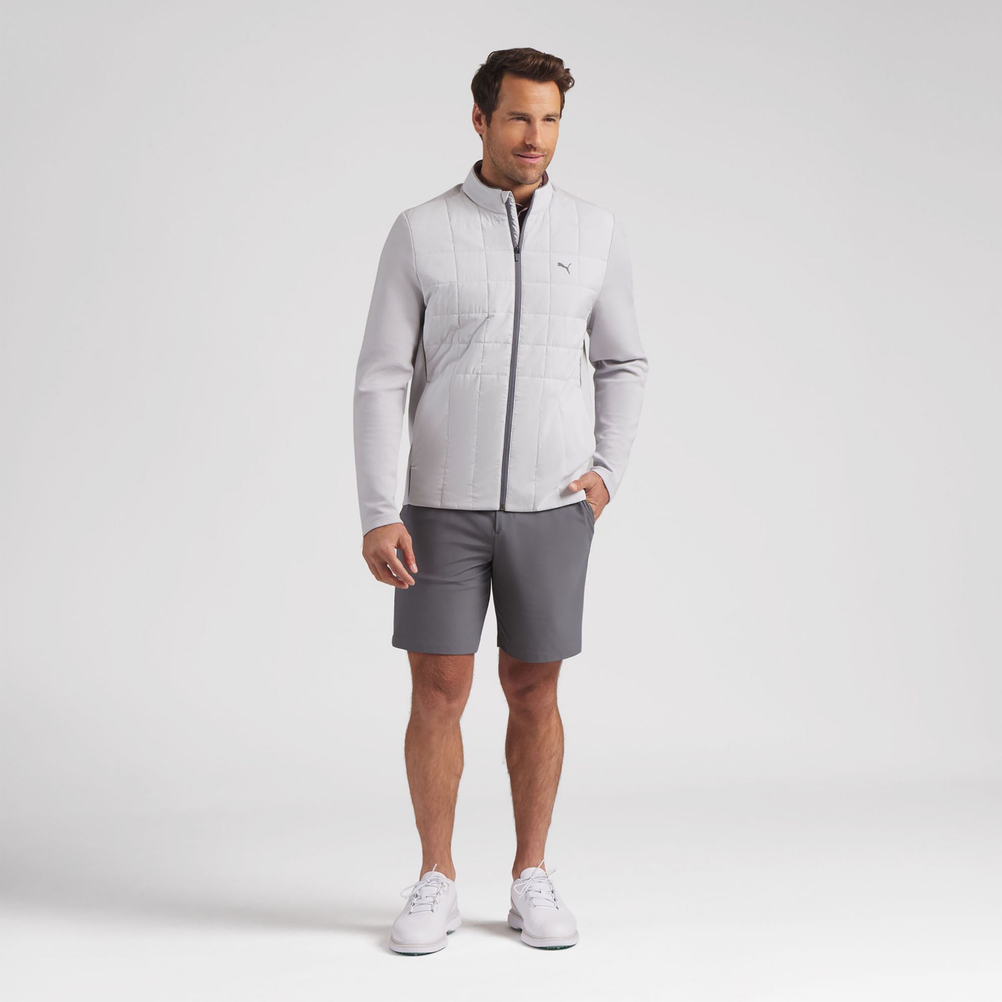 PUMA Men's CLOUDSPUN Fleece Hybrid LC Golf Jacket product image