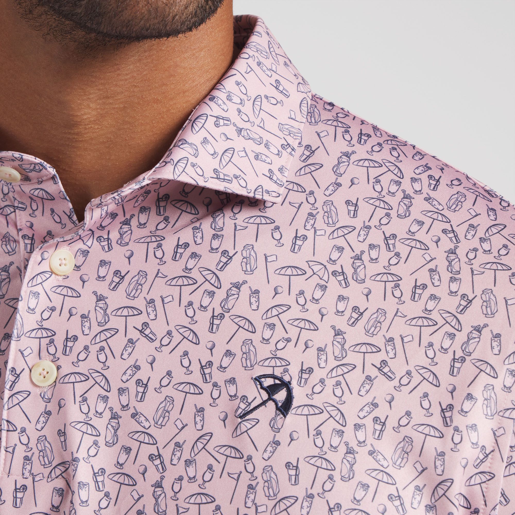 PUMA X AP Men's MATTR Saga Golf Polo product image