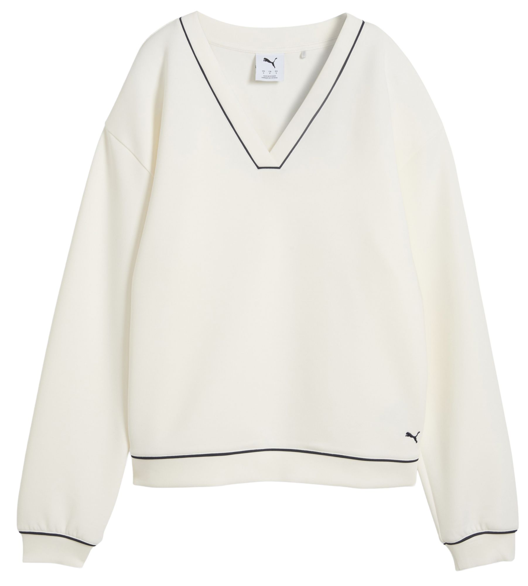 PUMA Women's CLOUDSPUN Fleece V-Neck Golf Sweater product image