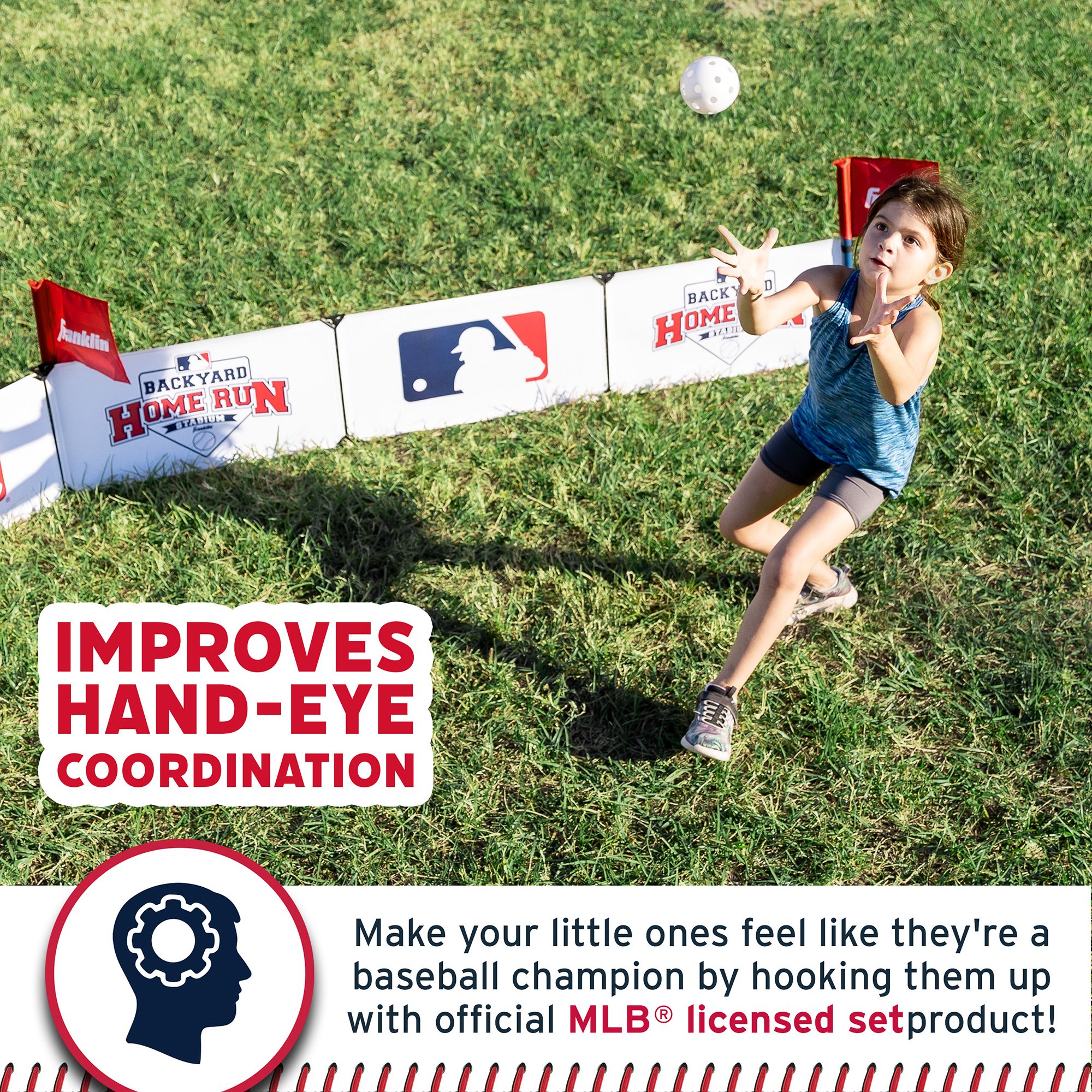 Franklin MLB Backyard Home Run Stadium product image