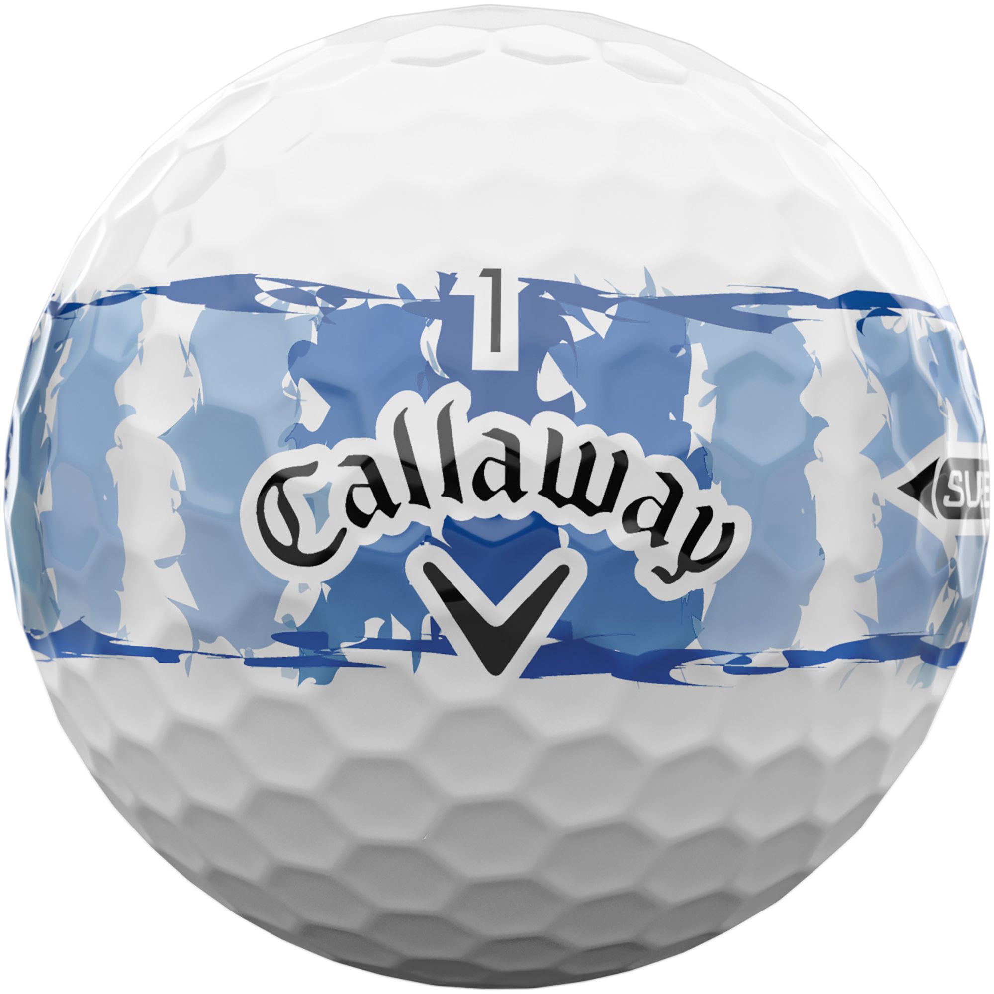 Callaway 2026 Supersoft Distressed Stripe Golf Balls product image