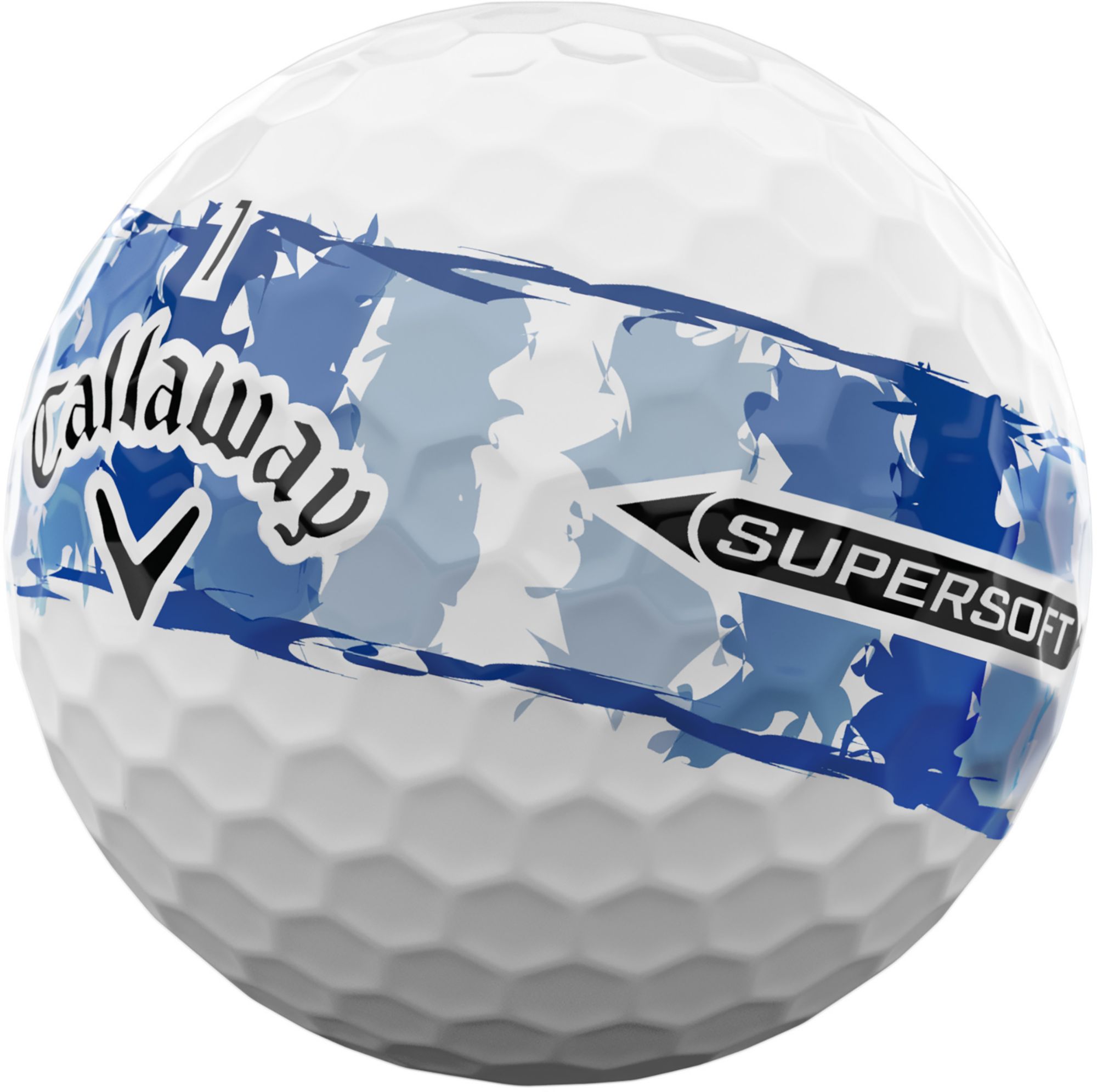 Callaway 2026 Supersoft Distressed Stripe Golf Balls product image
