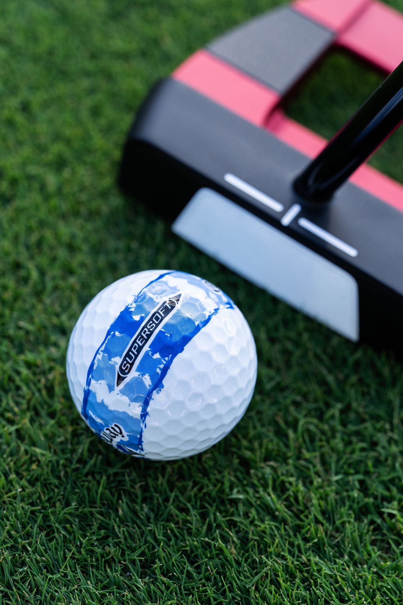 Callaway 2026 Supersoft Distressed Stripe Golf Balls product image