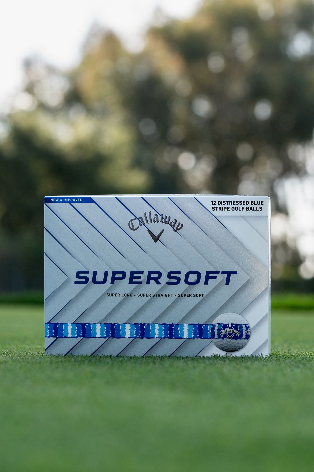 Callaway 2026 Supersoft Distressed Stripe Golf Balls product image