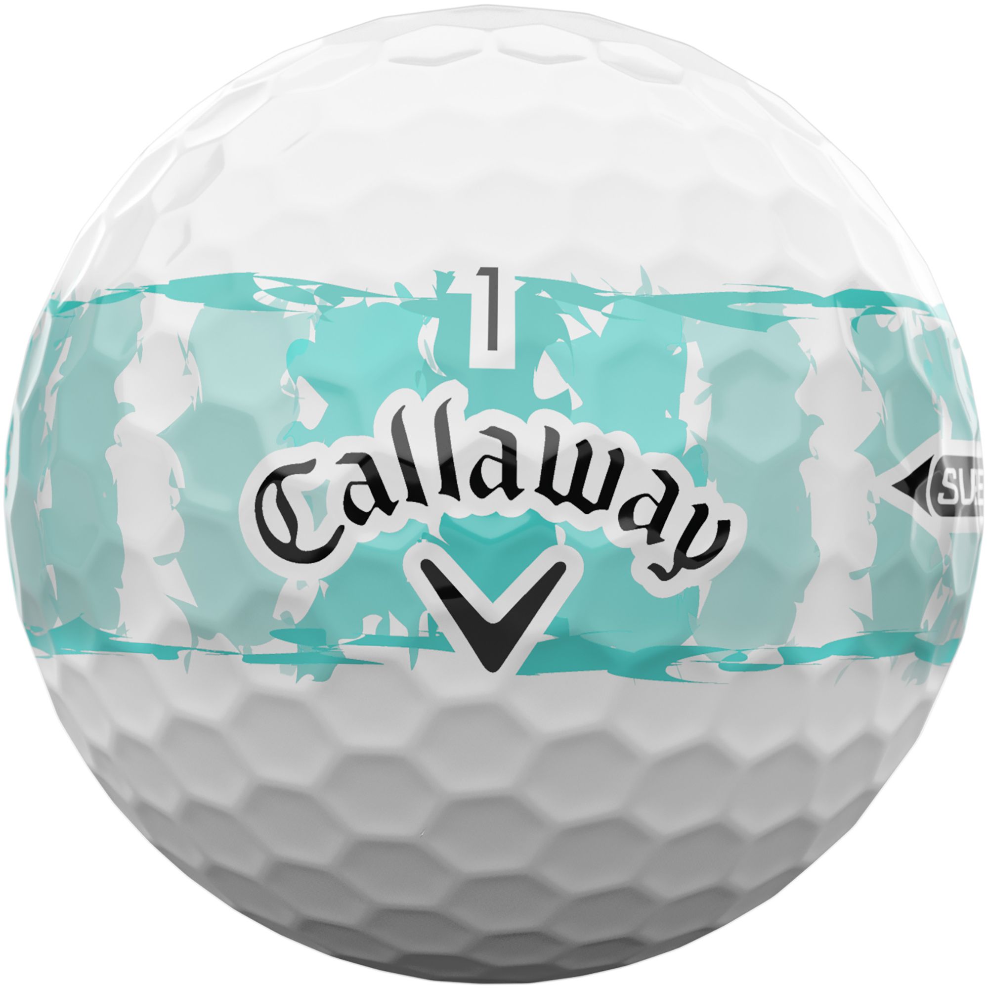 Callaway 2026 Supersoft Distressed Stripe Golf Balls product image
