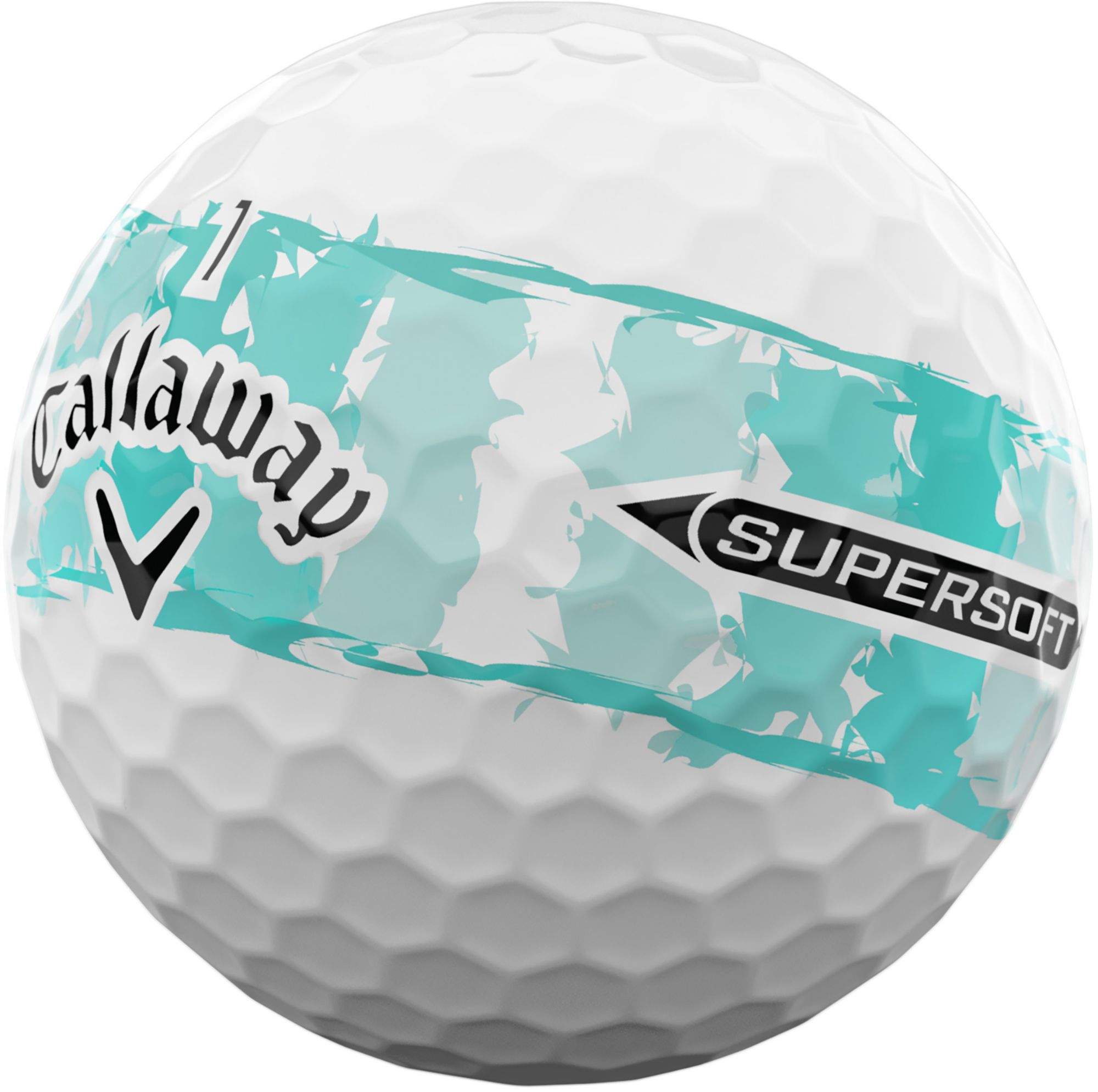 Callaway 2026 Supersoft Distressed Stripe Golf Balls product image