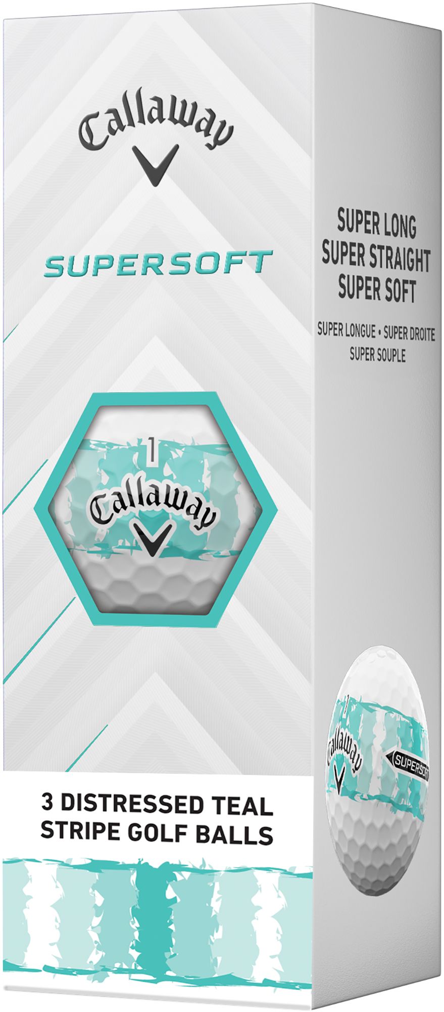 Callaway 2026 Supersoft Distressed Stripe Golf Balls product image