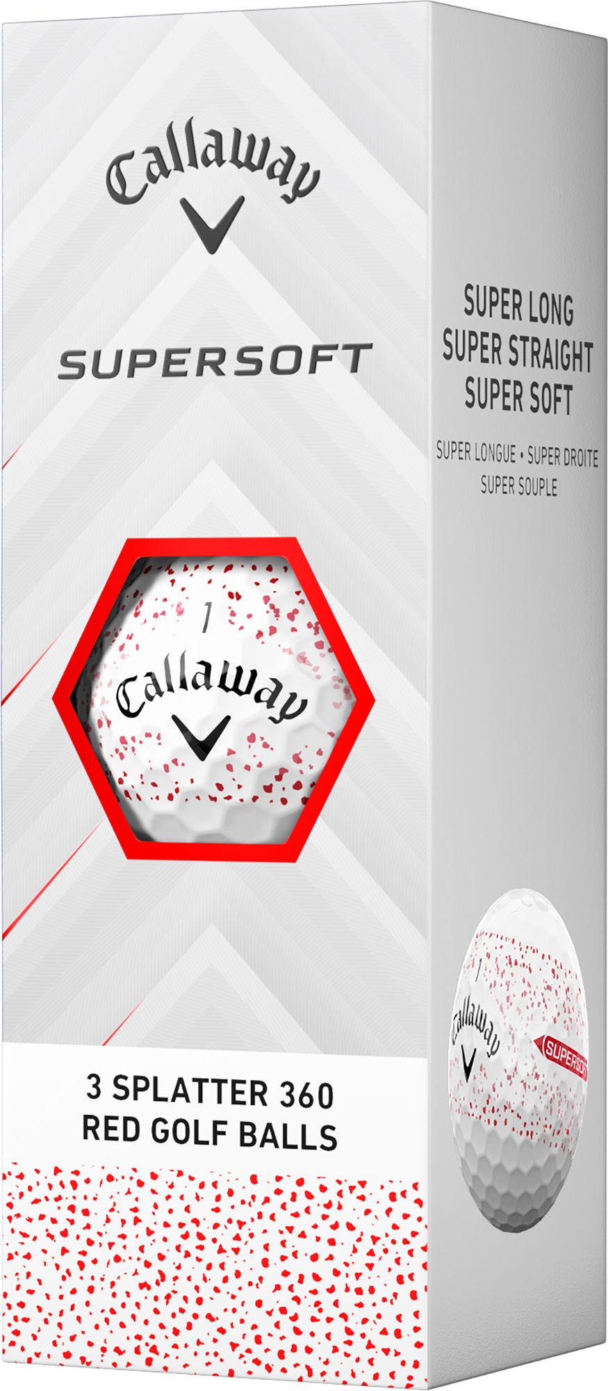 Callaway 2025 Supersoft Splatter Golf Balls product image
