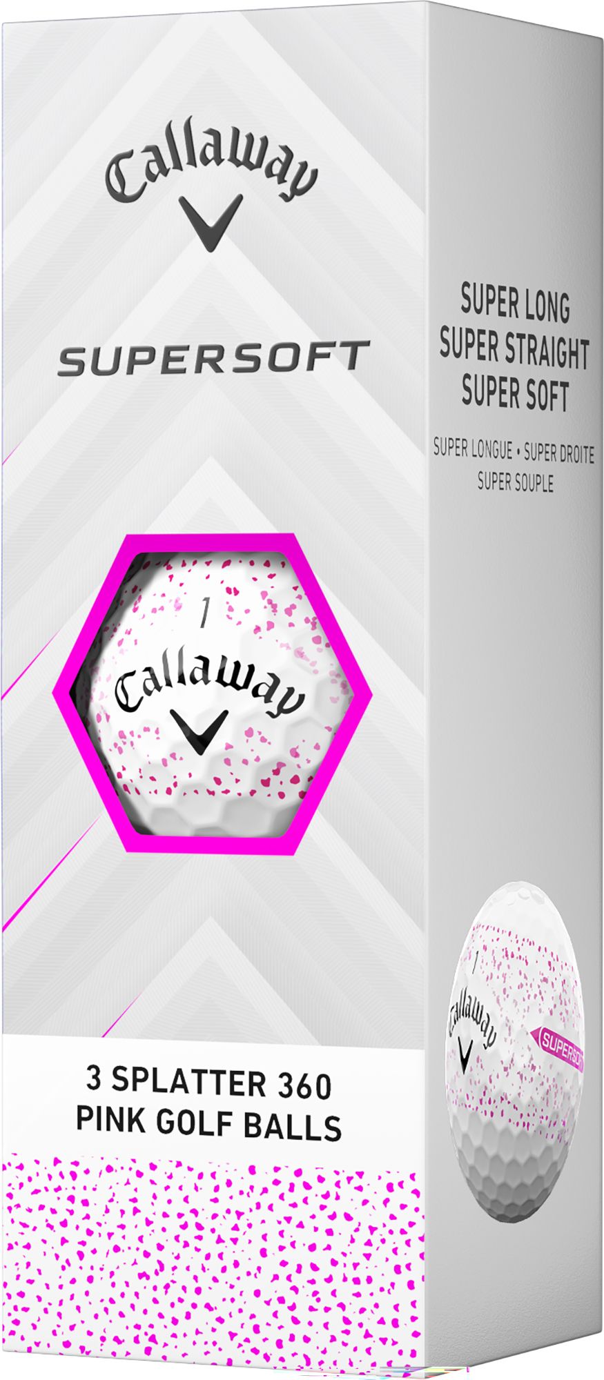 Callaway 2025 Supersoft Splatter Golf Balls product image